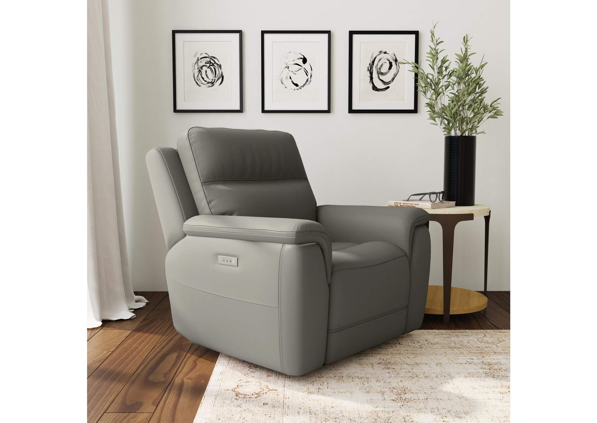 Sawyer Power Recliner with Power Headrest & Lumbar image 8