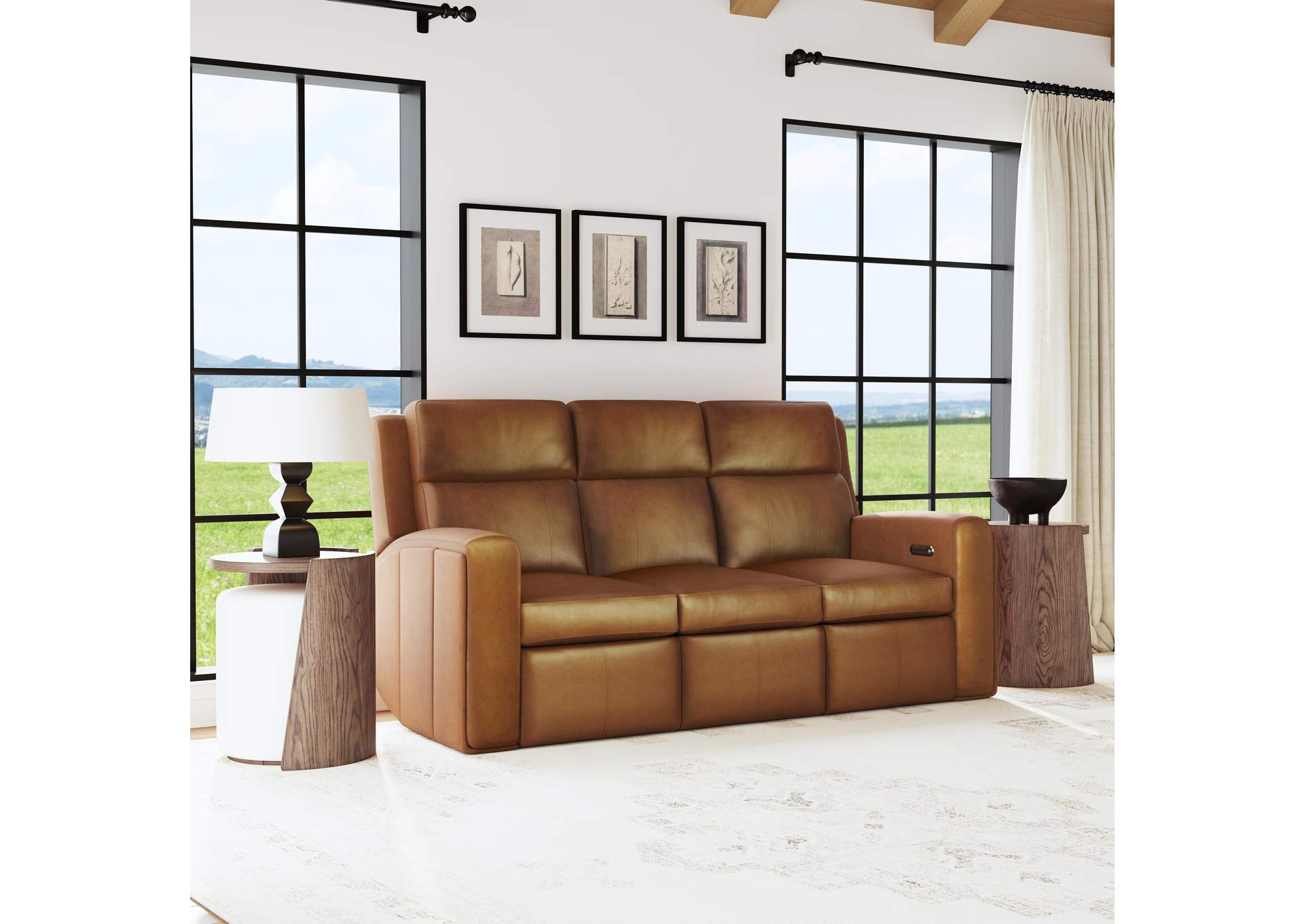 Wyatt Power Reclining Sofa with Power Headrests & Lumbar image 8