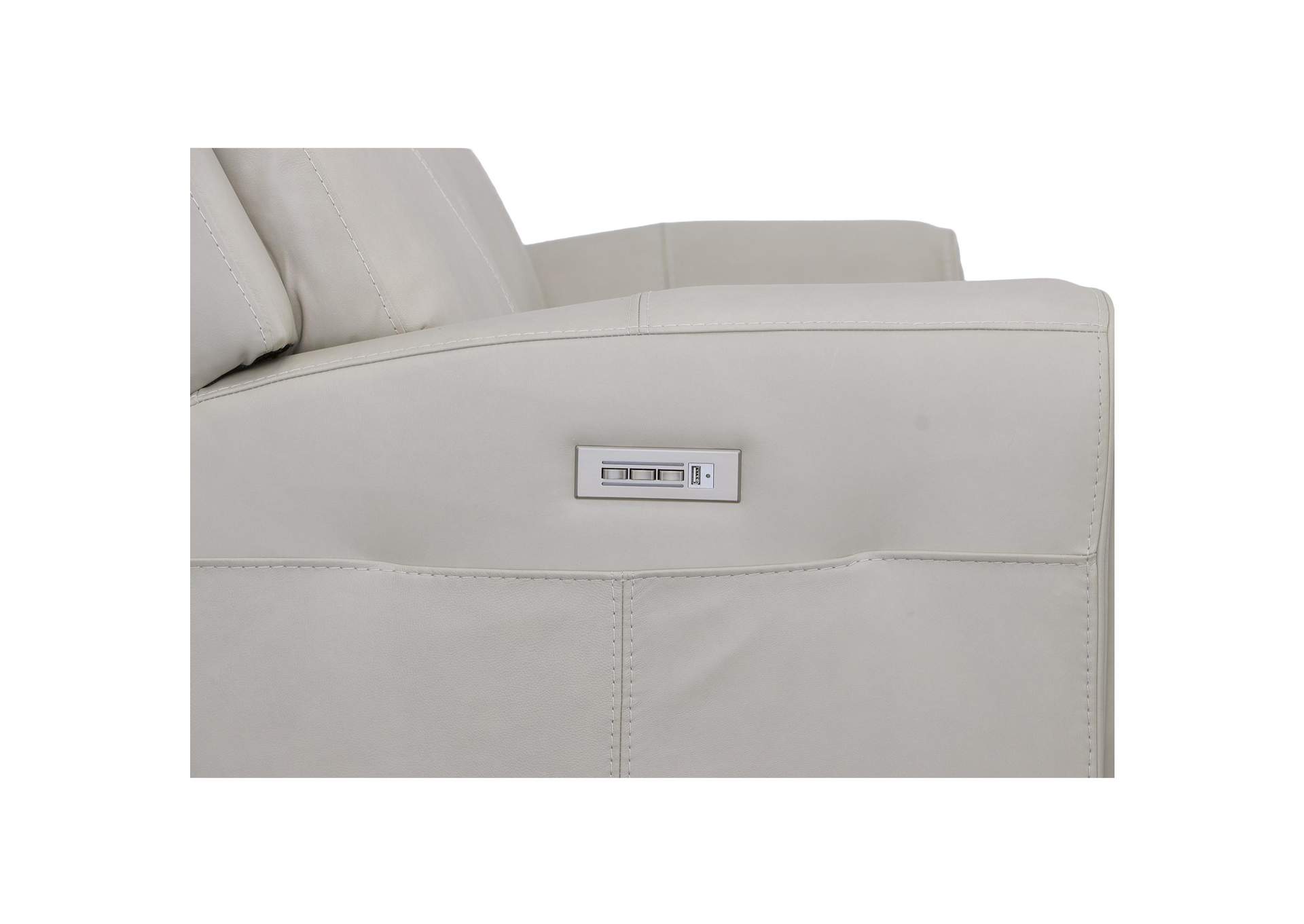 Barnett Power Reclining Sofa with Power Headrests & Lumbar image 7