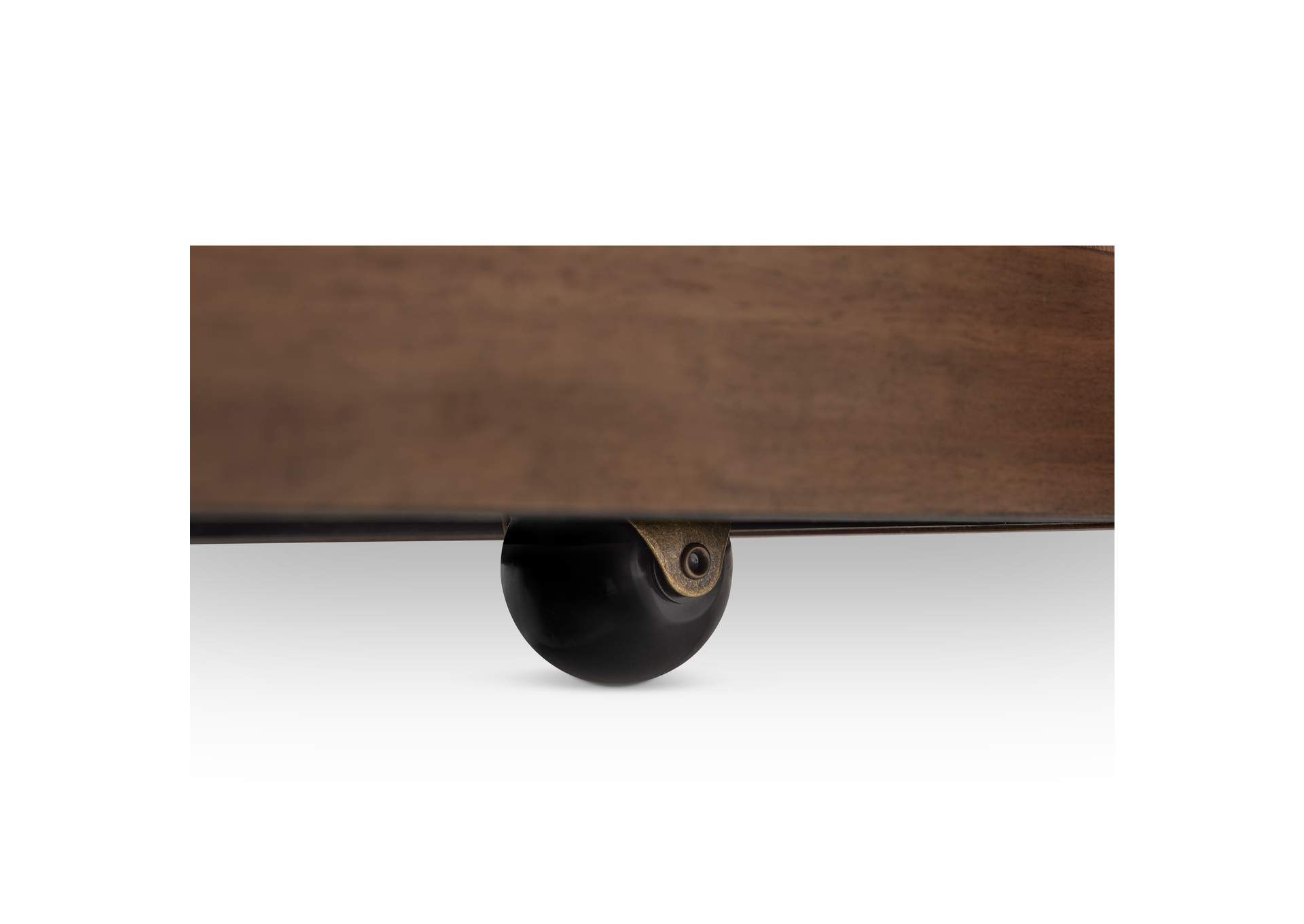 Lincoln Rectangular Coffee Table with Casters image 5