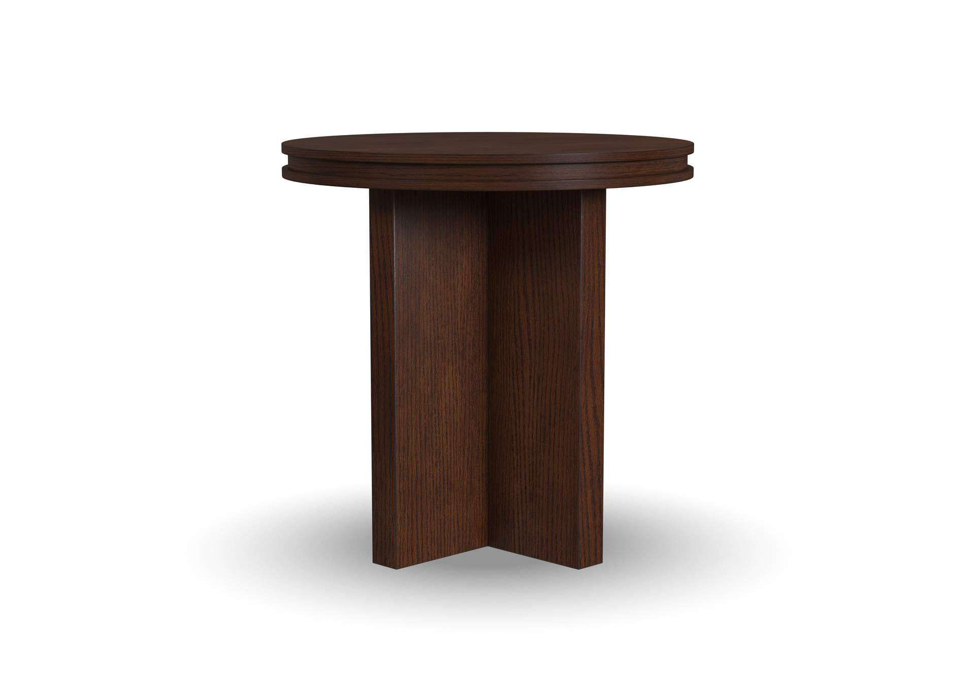 Waterfall Round End Table image 4