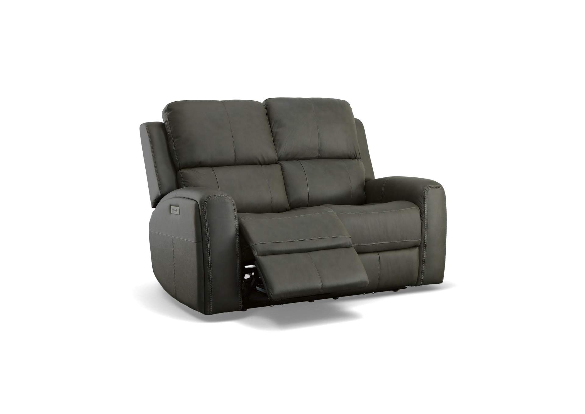 Linden Power Reclining Loveseat with Power Headrests & Lumbar image 3