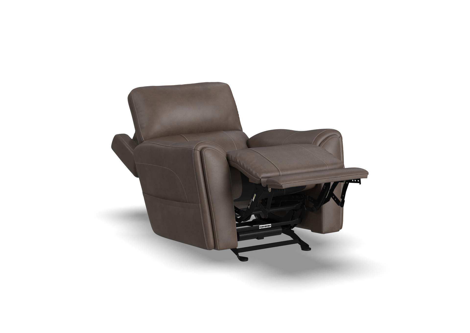 Carter Power Rocking Recliner with Power Headrest, Lumbar, Heat & Massage image 1