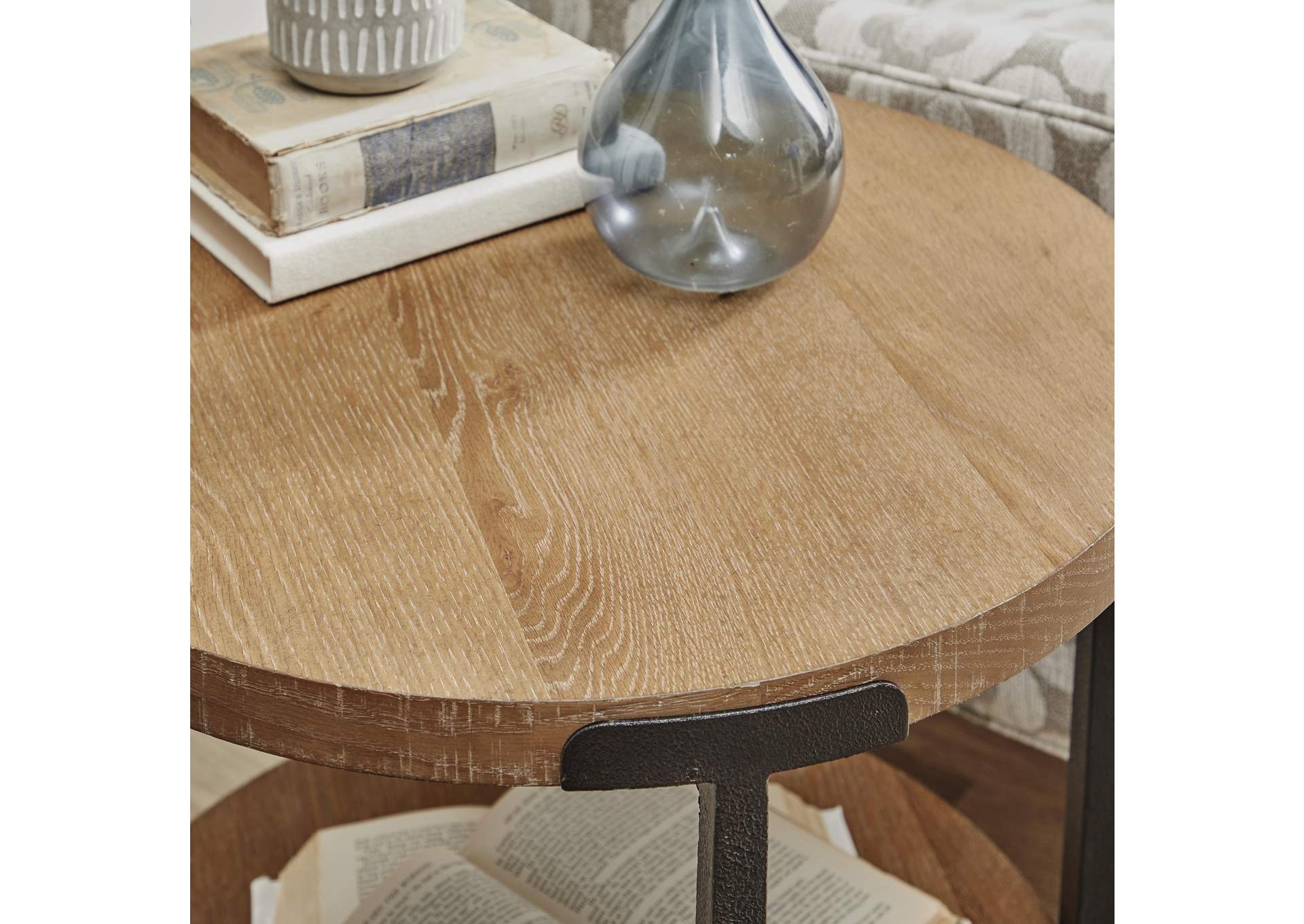 Millwork Round End Table image 8