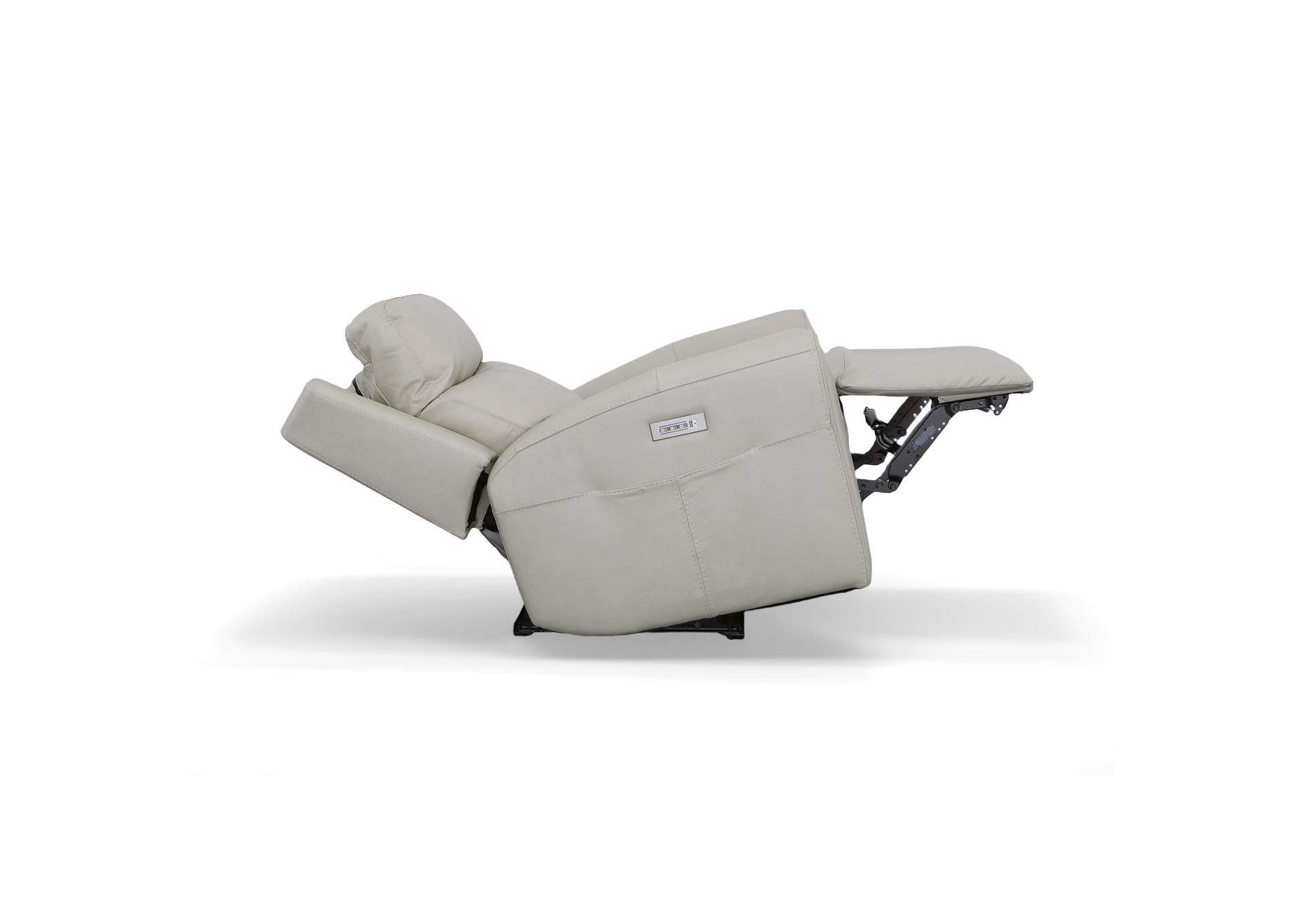 Barnett Power Recliner with Power Headrest & Lumbar image 4