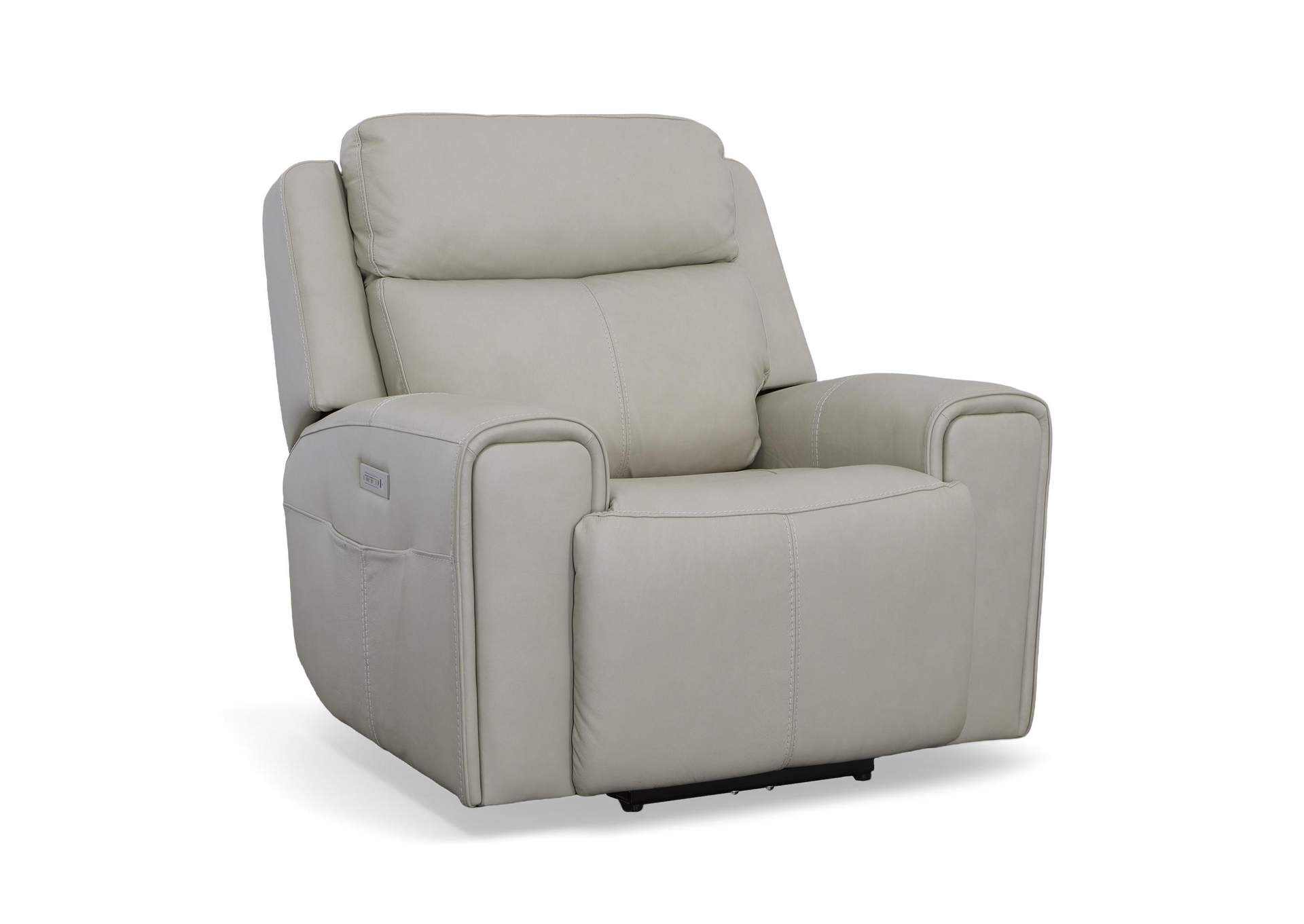 Barnett Power Recliner with Power Headrest & Lumbar image 1