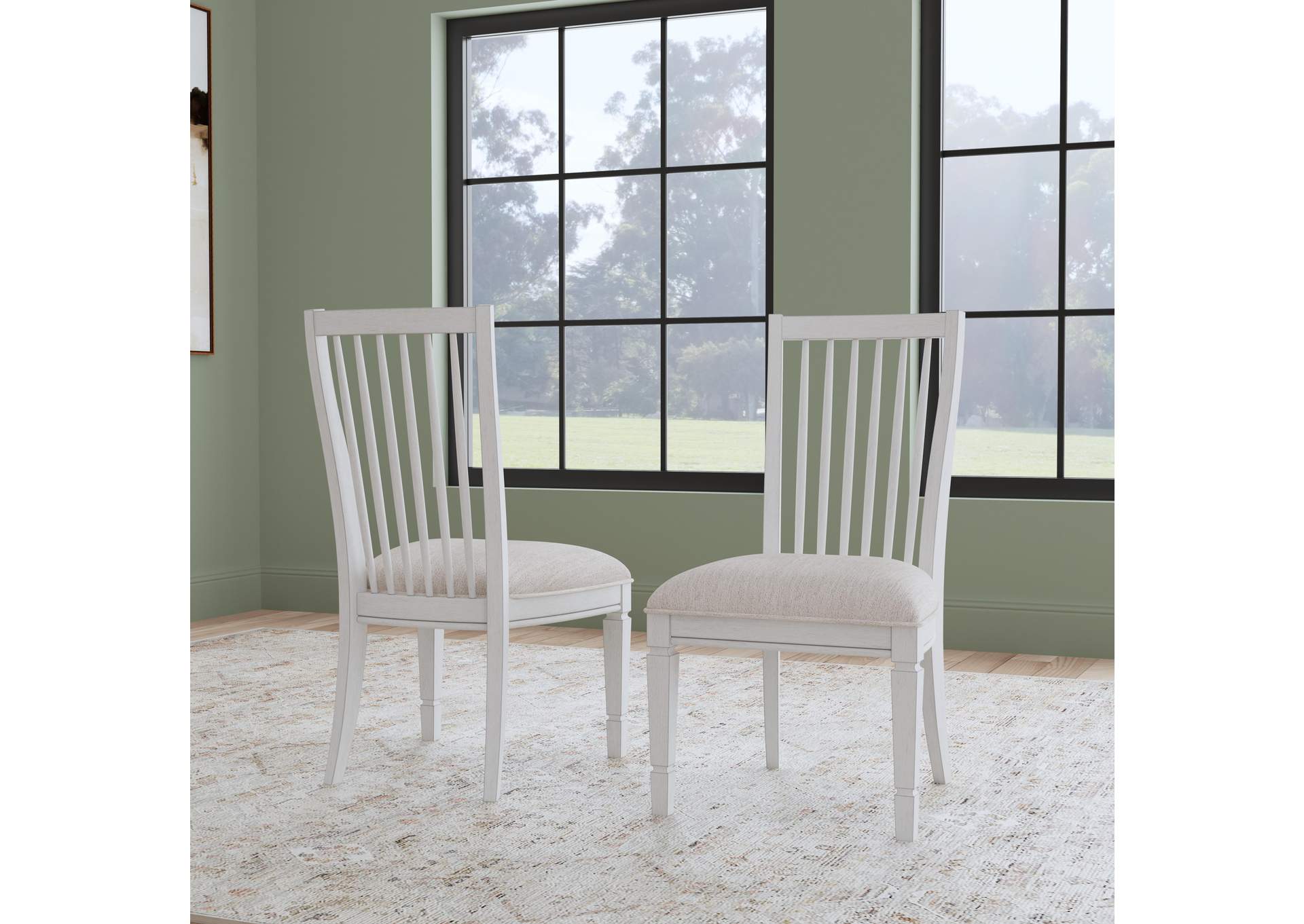 Melody Pair of Upholstered Dining Chairs image 6