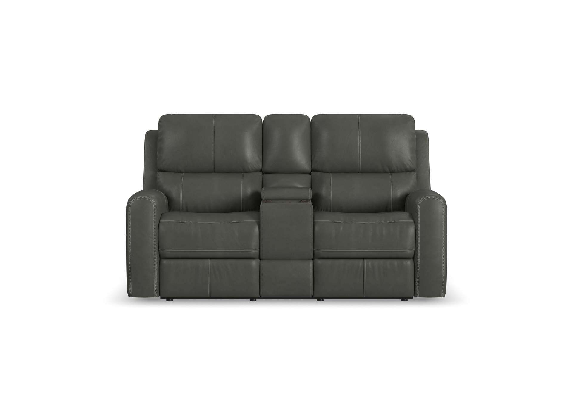 Linden Power Reclining Loveseat with Console & Power Headrests & Lumbar image 4