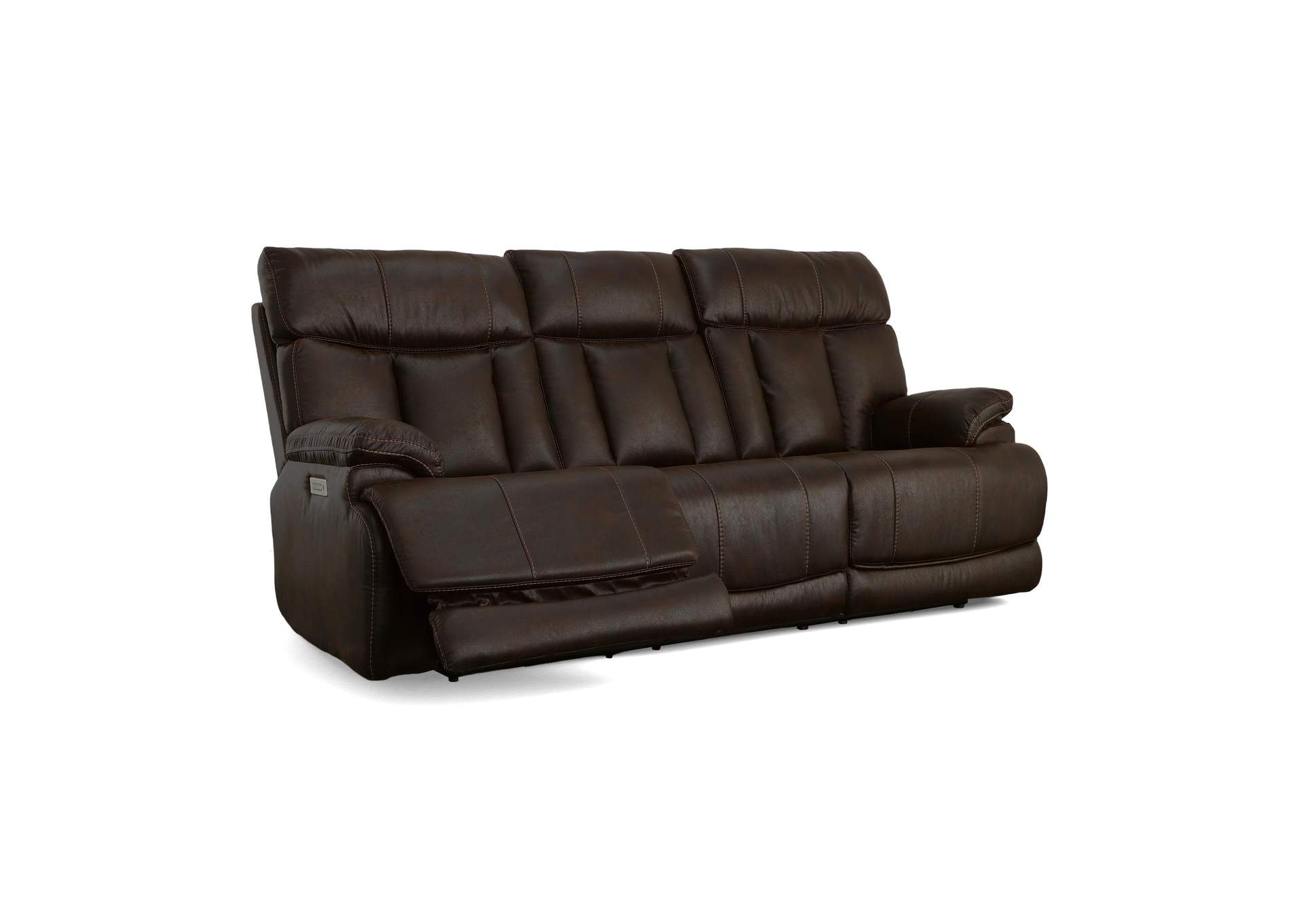 Clive Power Reclining Sofa with Power Headrests & Lumbar image 3
