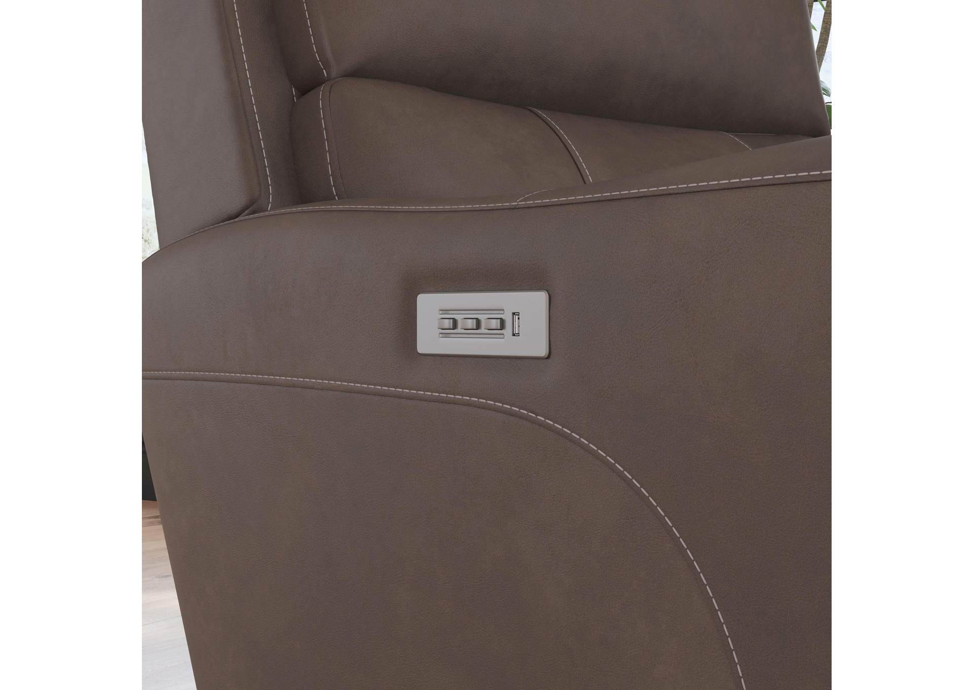 Carter Power Recliner with Power Headrest & Lumbar image 6