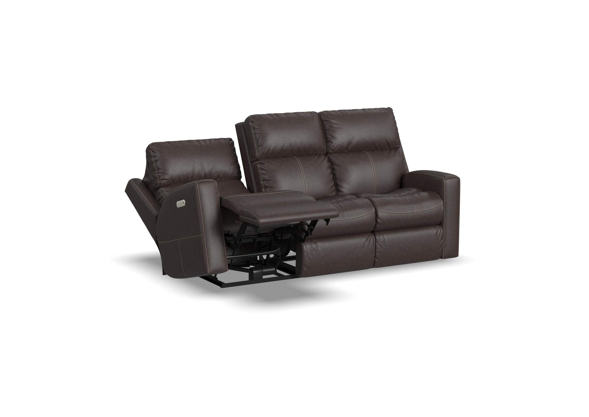 Score Power Reclining Sofa with Power Headrests & Lumbar image 4