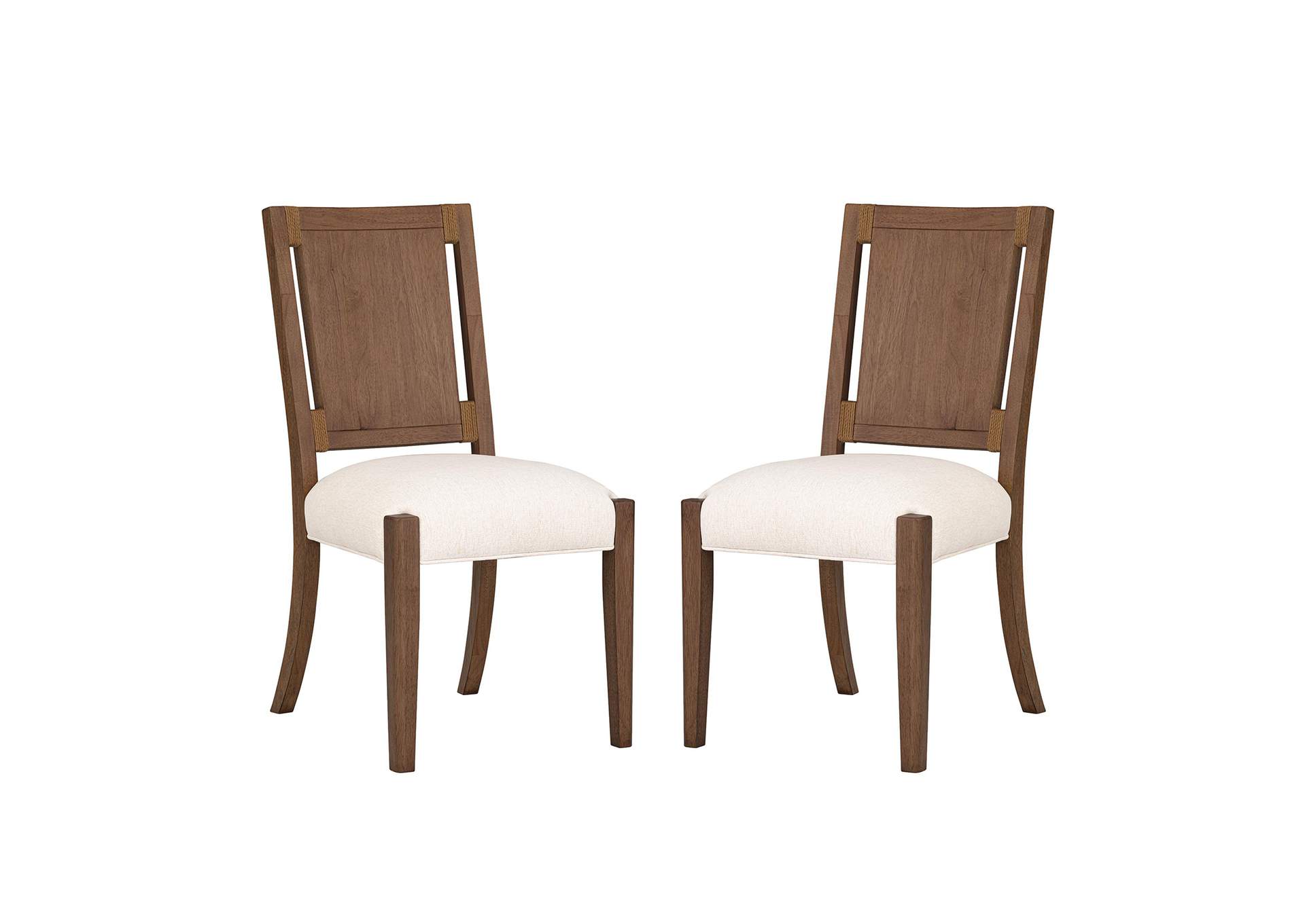 Lincoln Pair of Upholstered Dining Chairs image 3