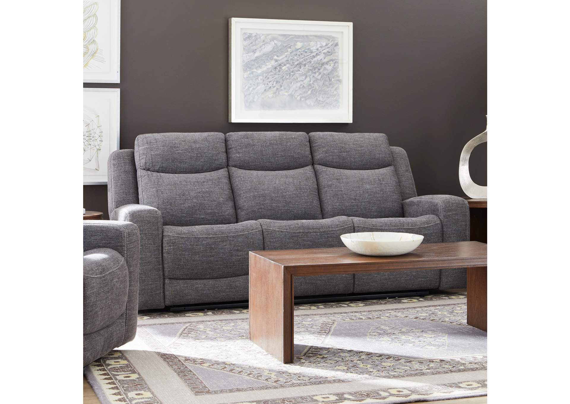 Ridge Power Reclining Sofa with Power Headrests image 5