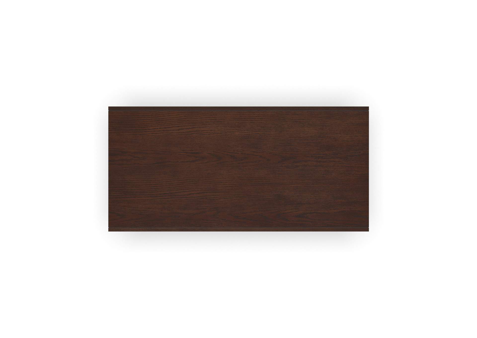 Waterfall Rectangular Coffee Table with Casters image 5