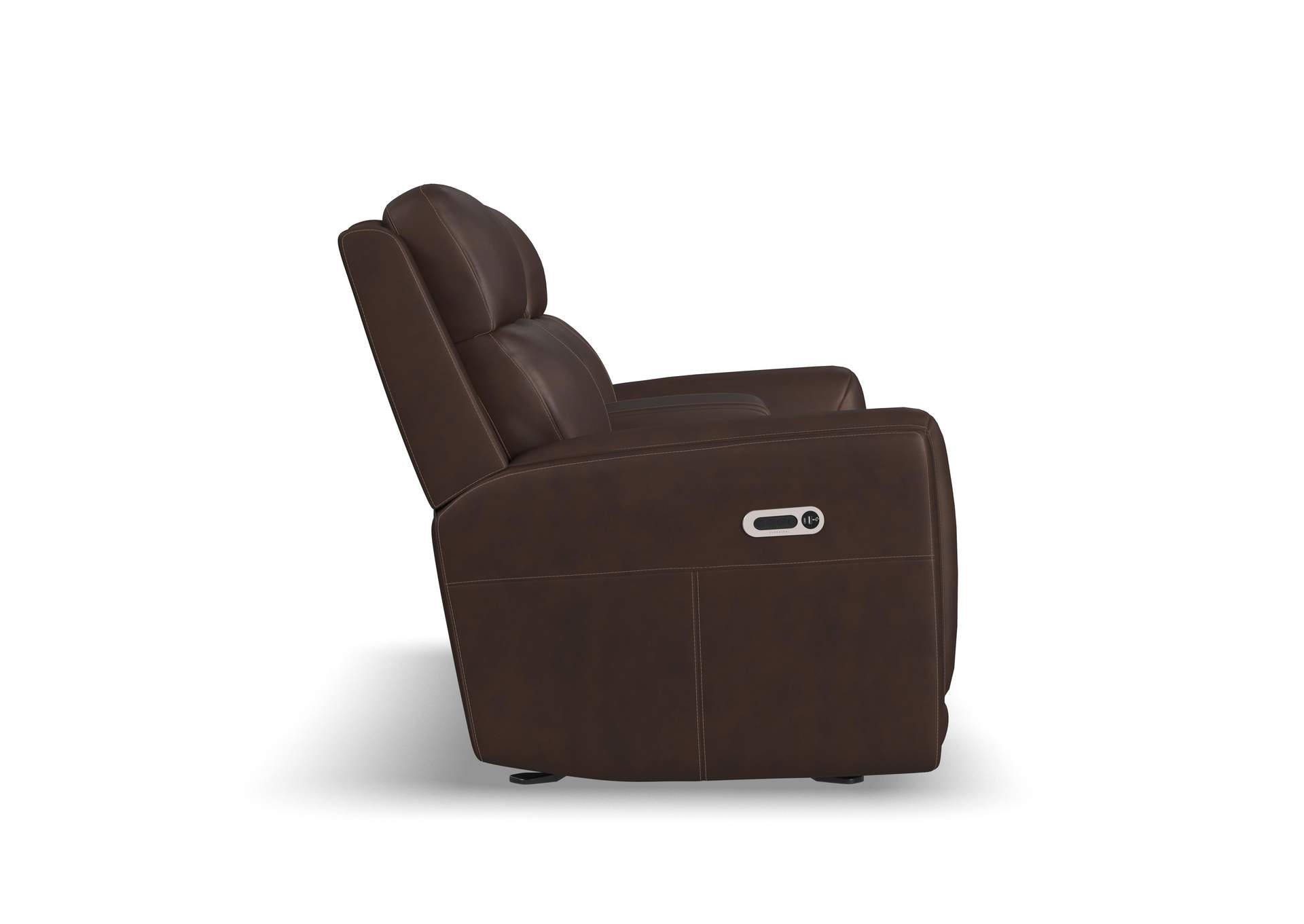Alister Power Gliding Loveseat with Console, Power Headrests & Lumbar image 4