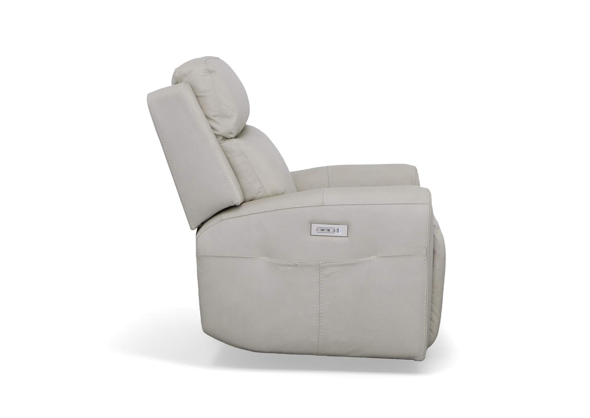 Barnett Power Recliner with Power Headrest & Lumbar image 6