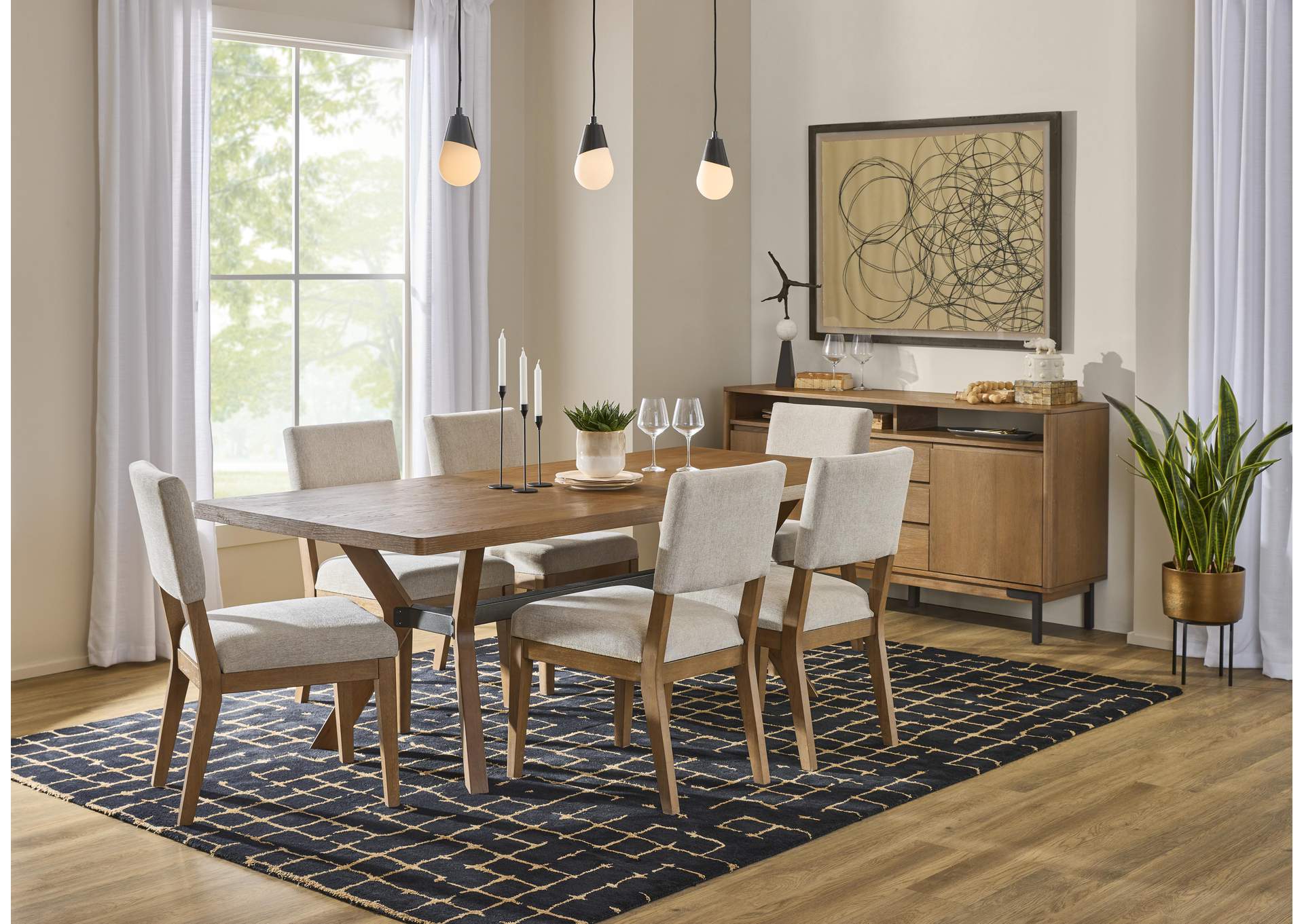 Millwork Pair of Dining Chairs image 7