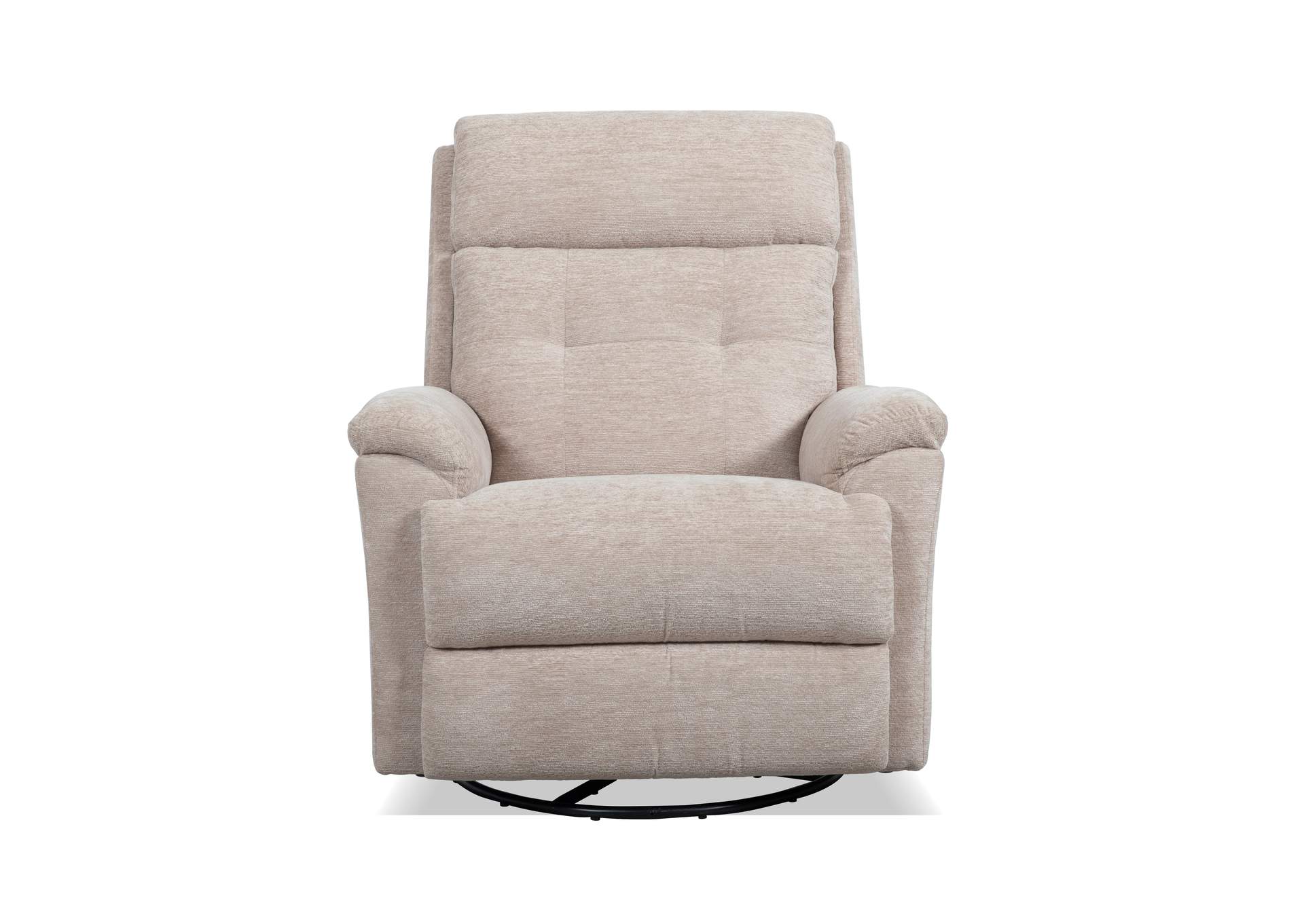 Sophisticated Perfect Match Power Swivel Gliding Recliner with Power Headrest & Lumbar image 6