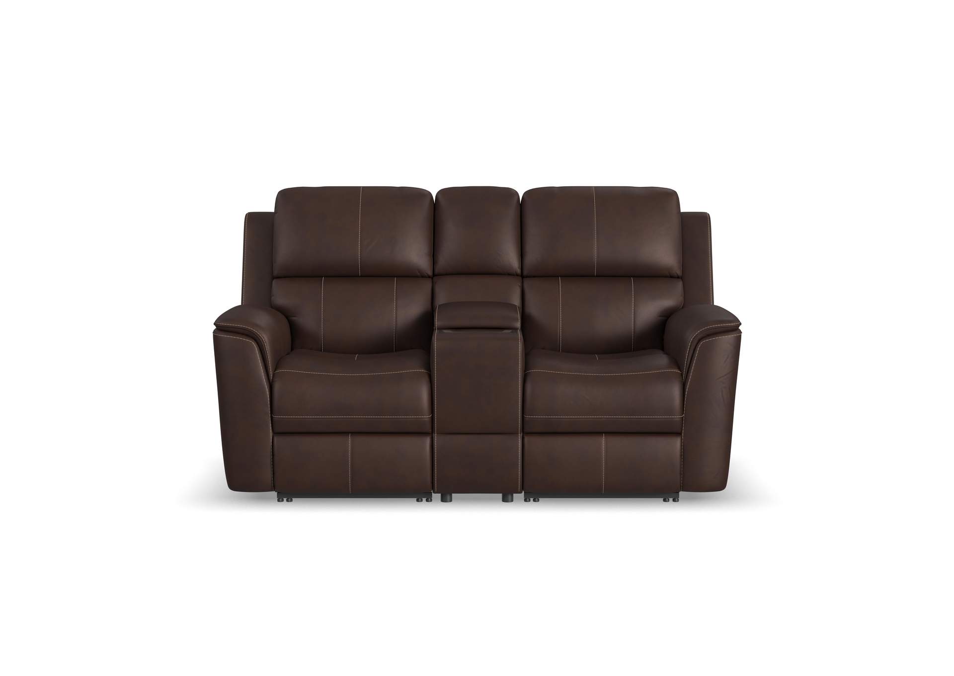 Henry Power Reclining Loveseat with Console & Power Headrests & Lumbar image 4