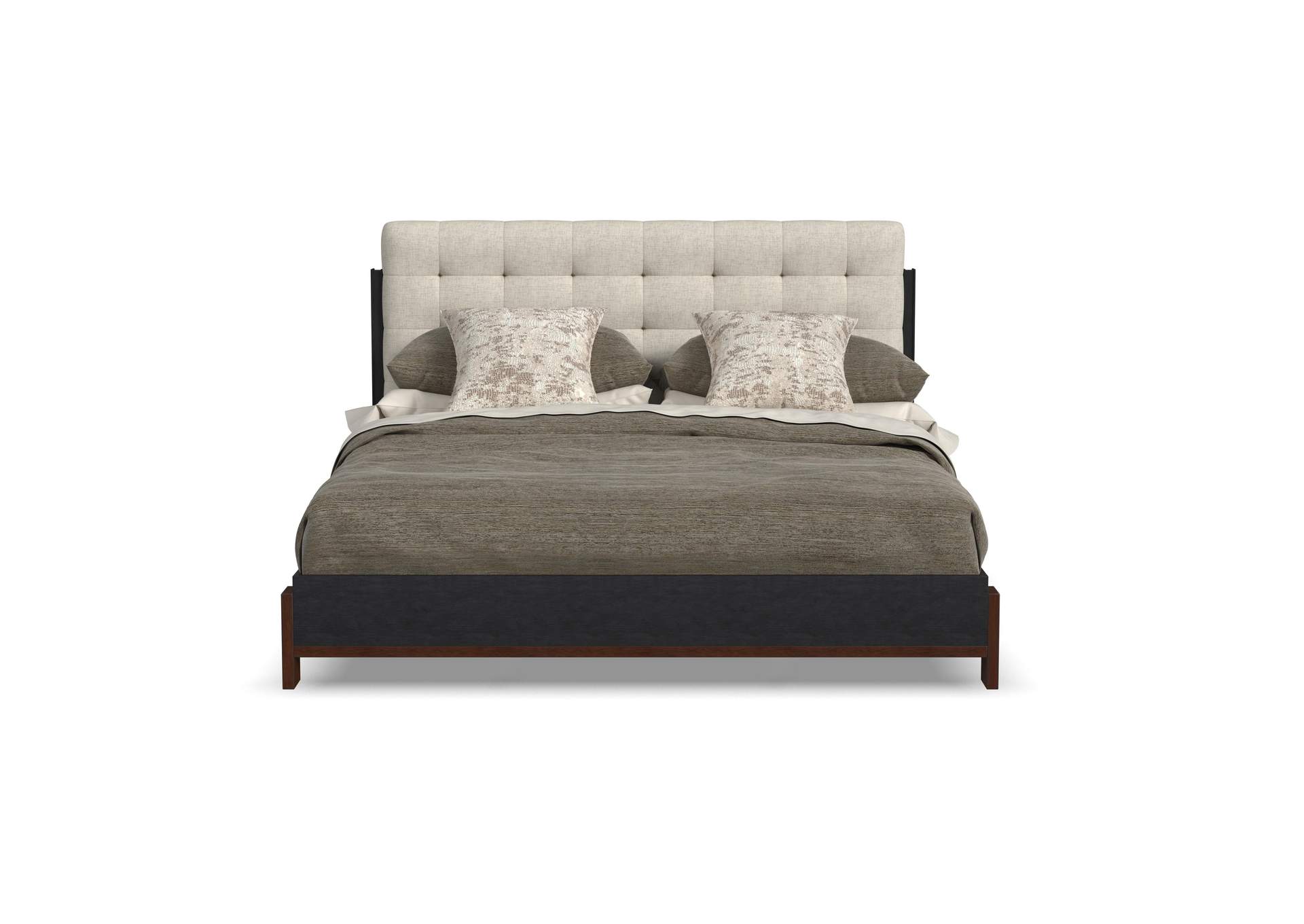 Waterfall Queen Upholstered Bed image 3