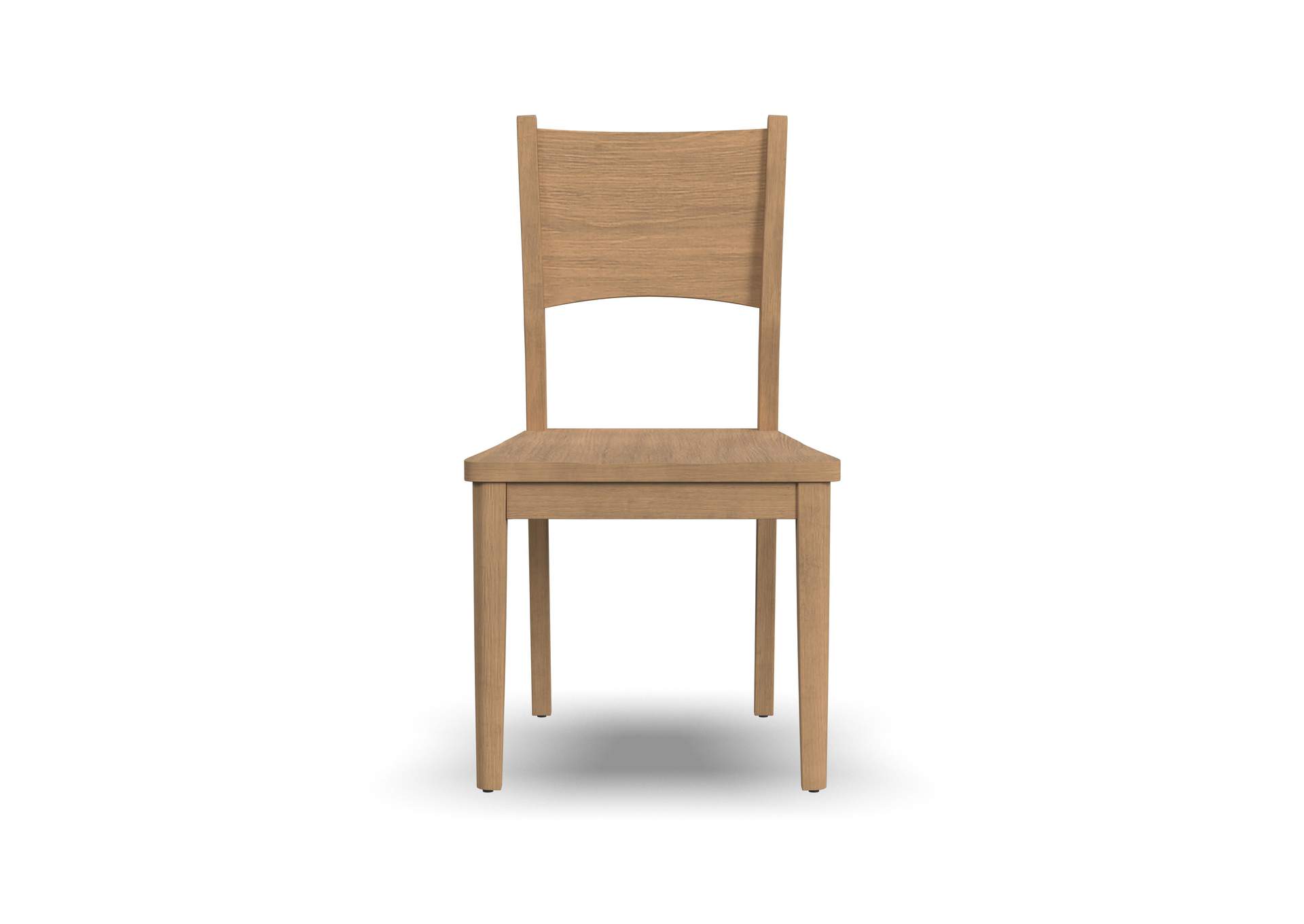 Normandy Pair of Wood Dining Chairs image 3