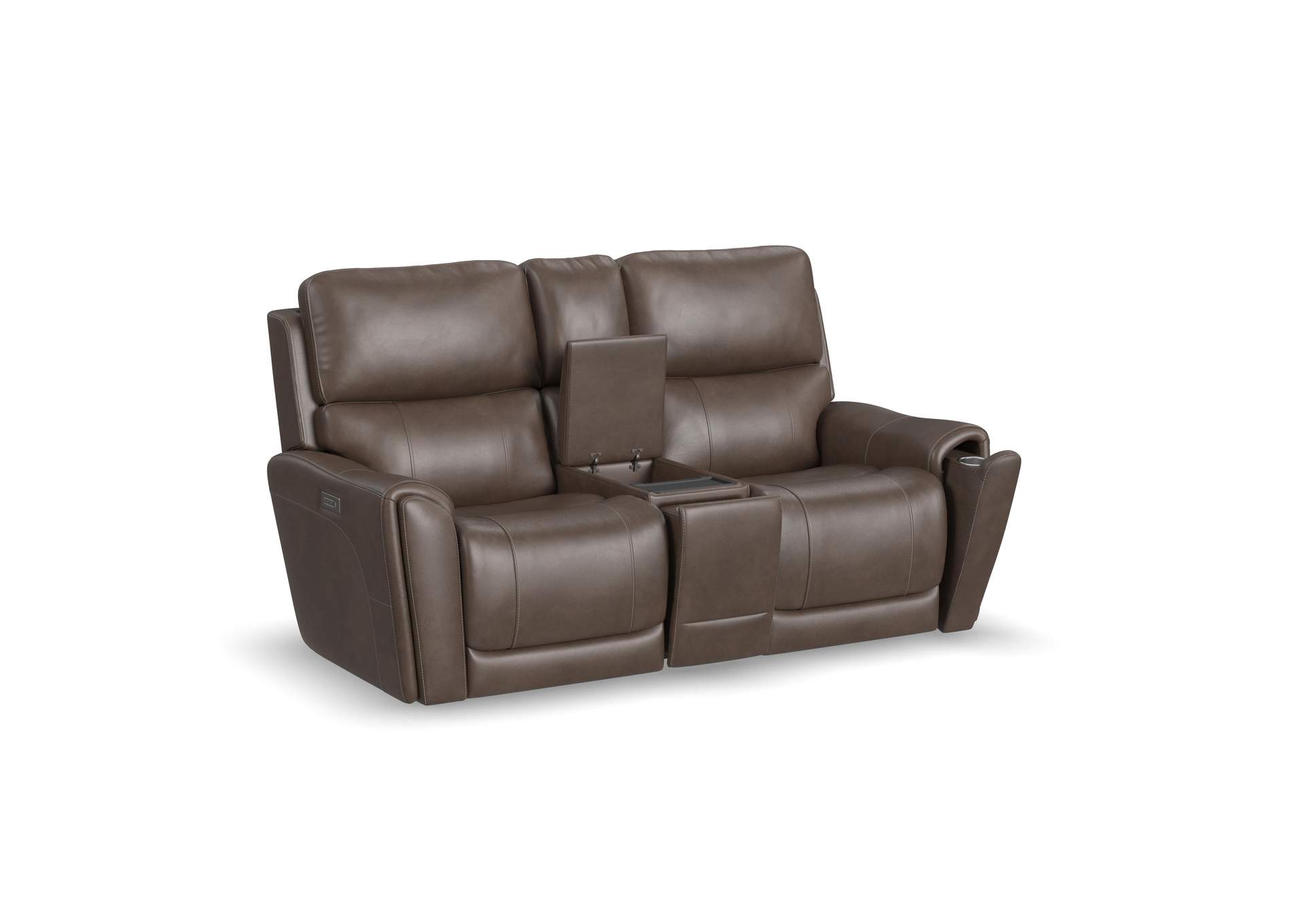 Carter Power Reclining Loveseat with Console & Power Headrests & Lumbar image 3