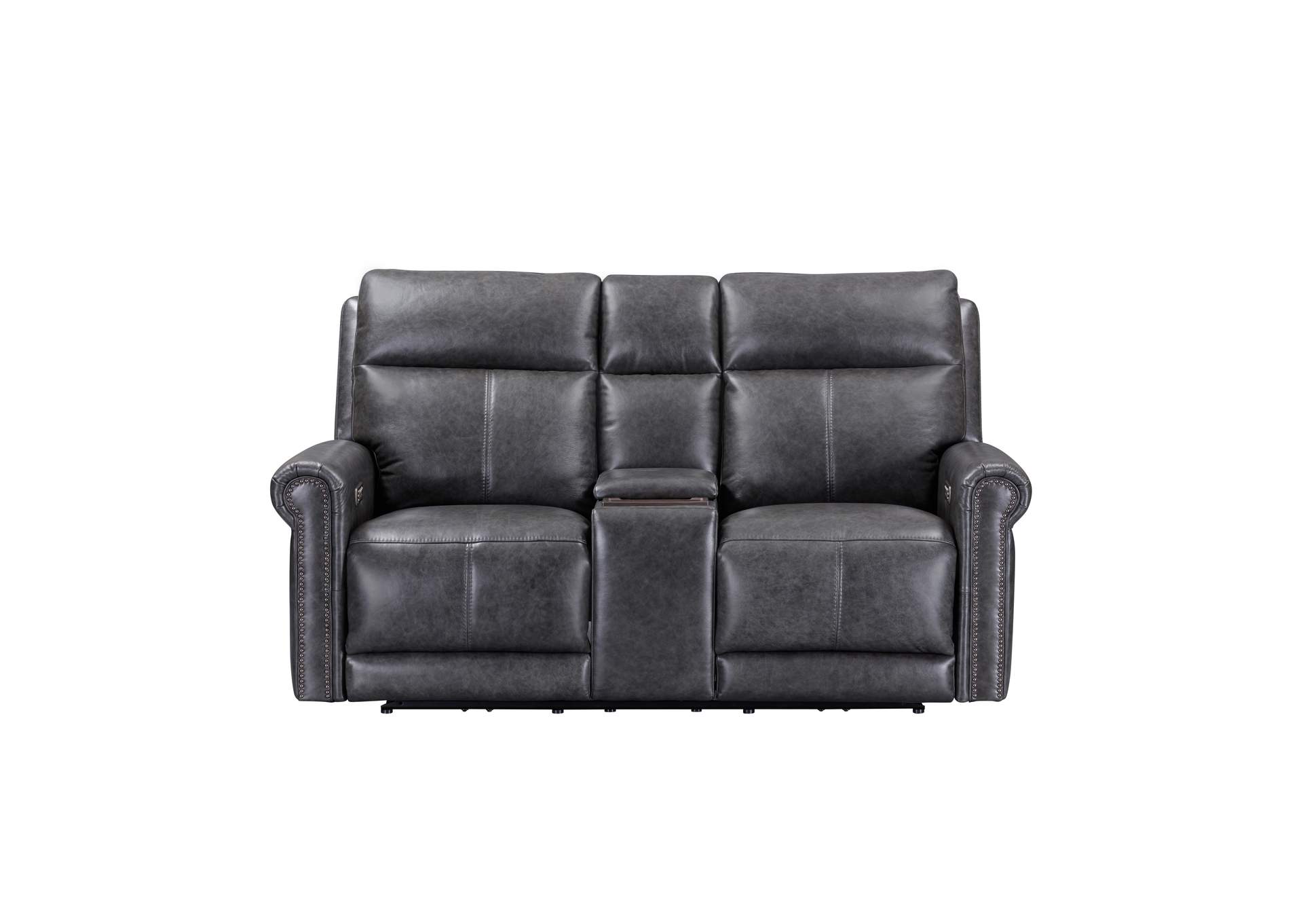 Alexander Power Reclining Loveseat with Console, Power Headrest & Lumbar image 3