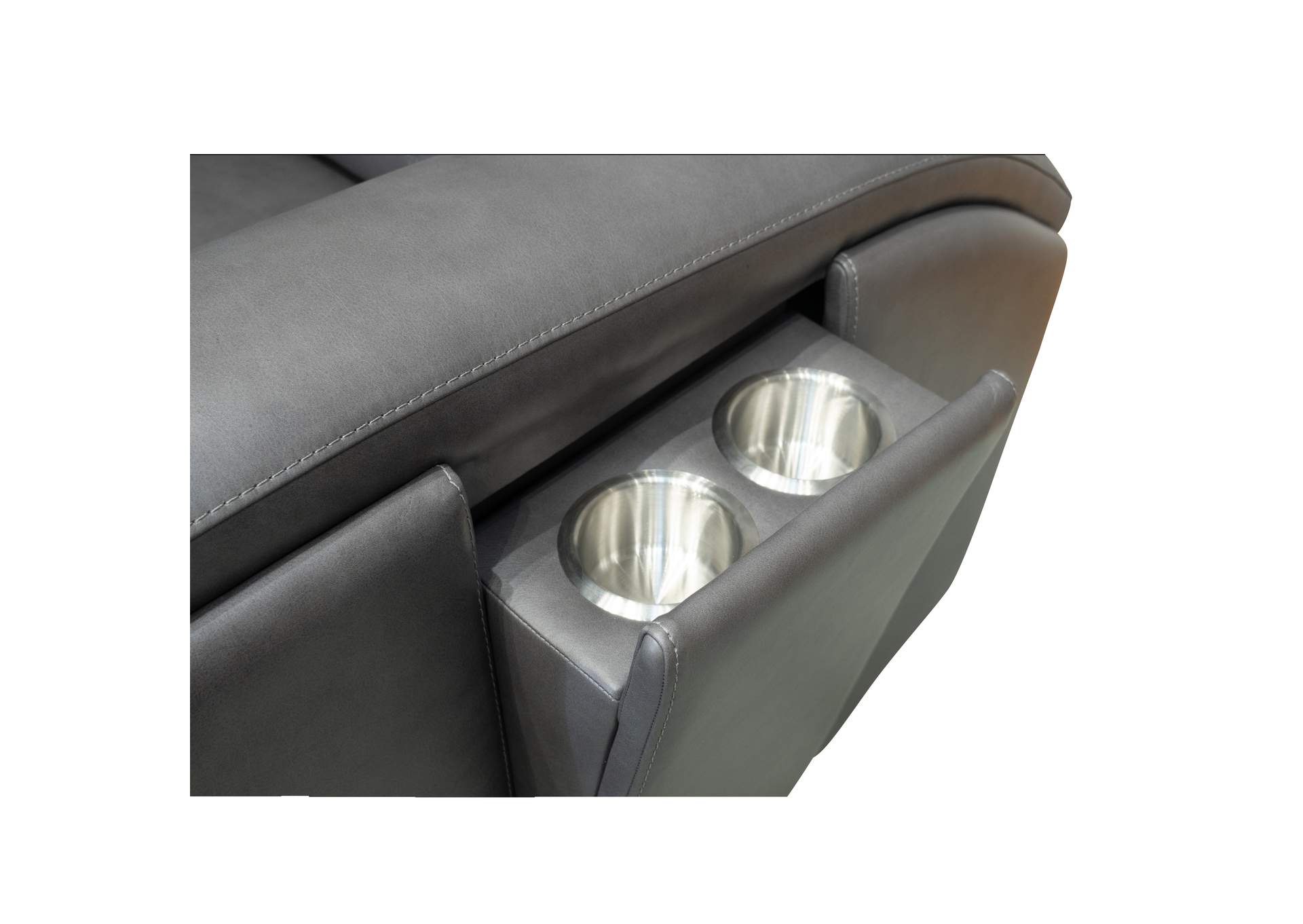Wyatt Power Recliner with Power Headrest & Lumbar image 9