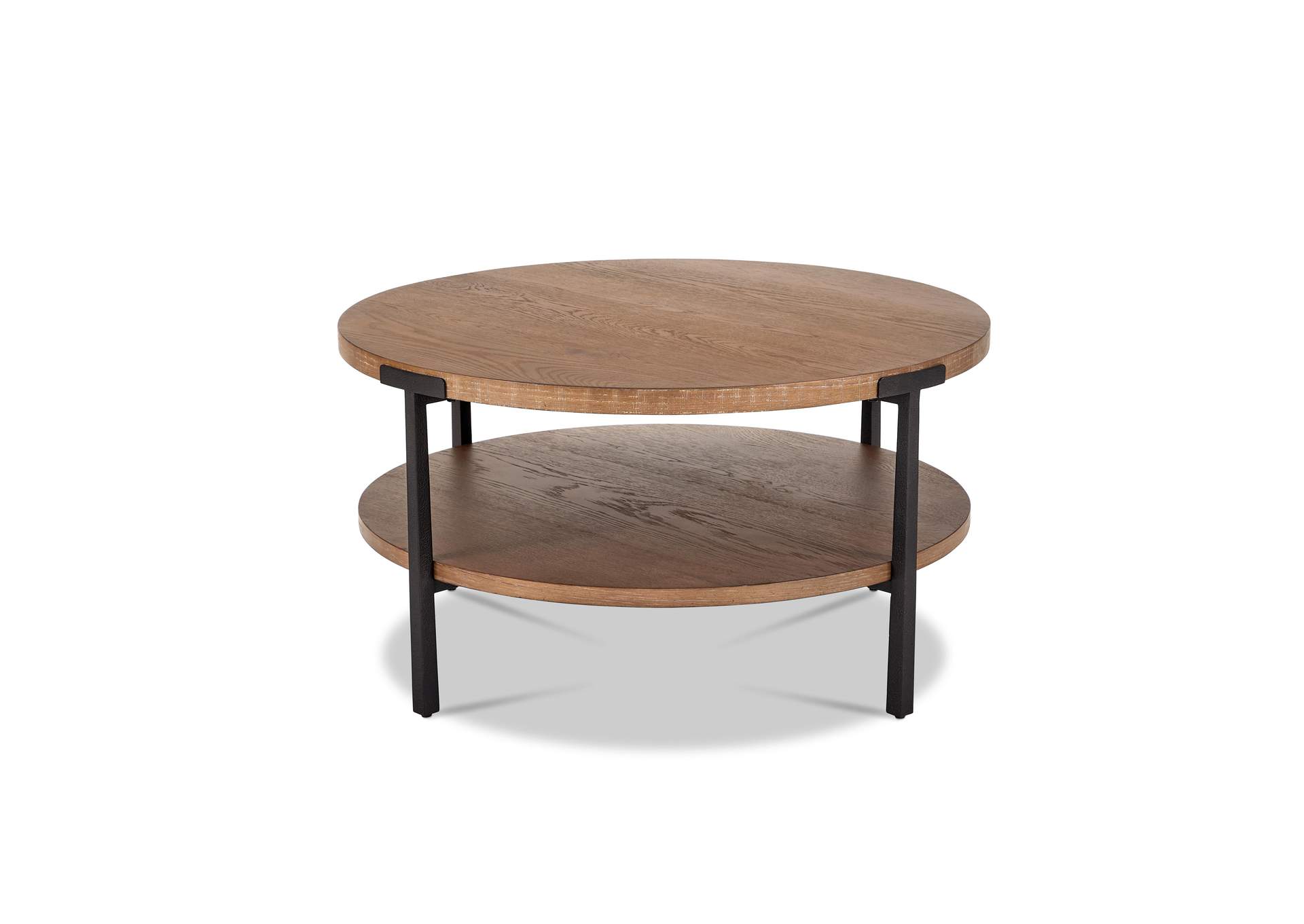 Millwork Round Coffee Table image 3