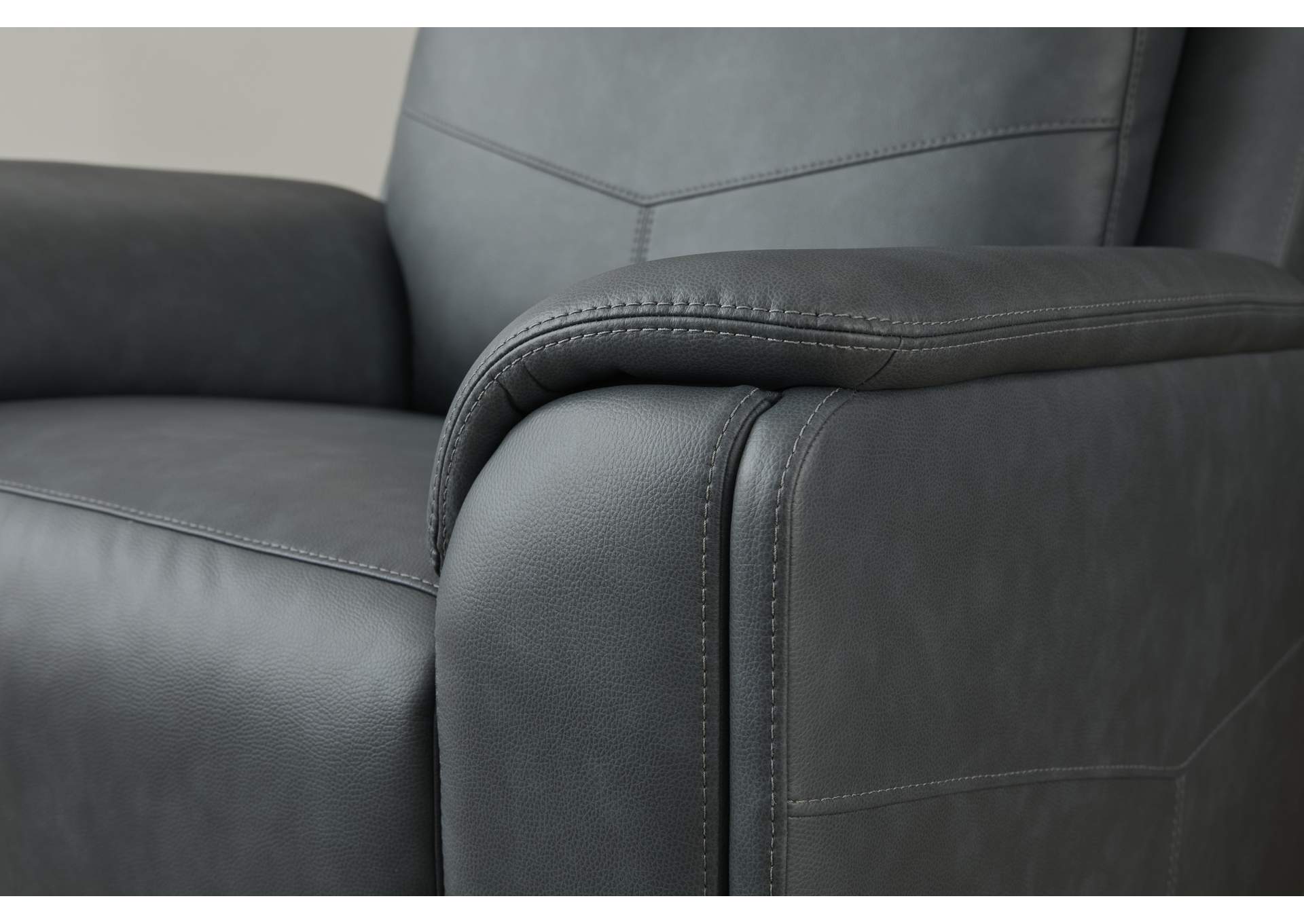 Vernon Power Swivel Gliding Recliner with Power Headrest, Lumbar, Heat & Massage image 11