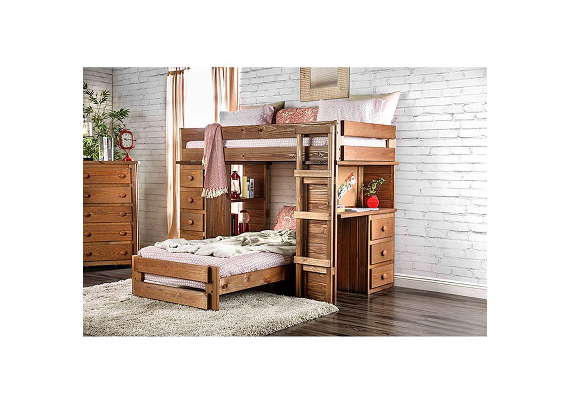 Beckford Twin/Twin Loft Bed