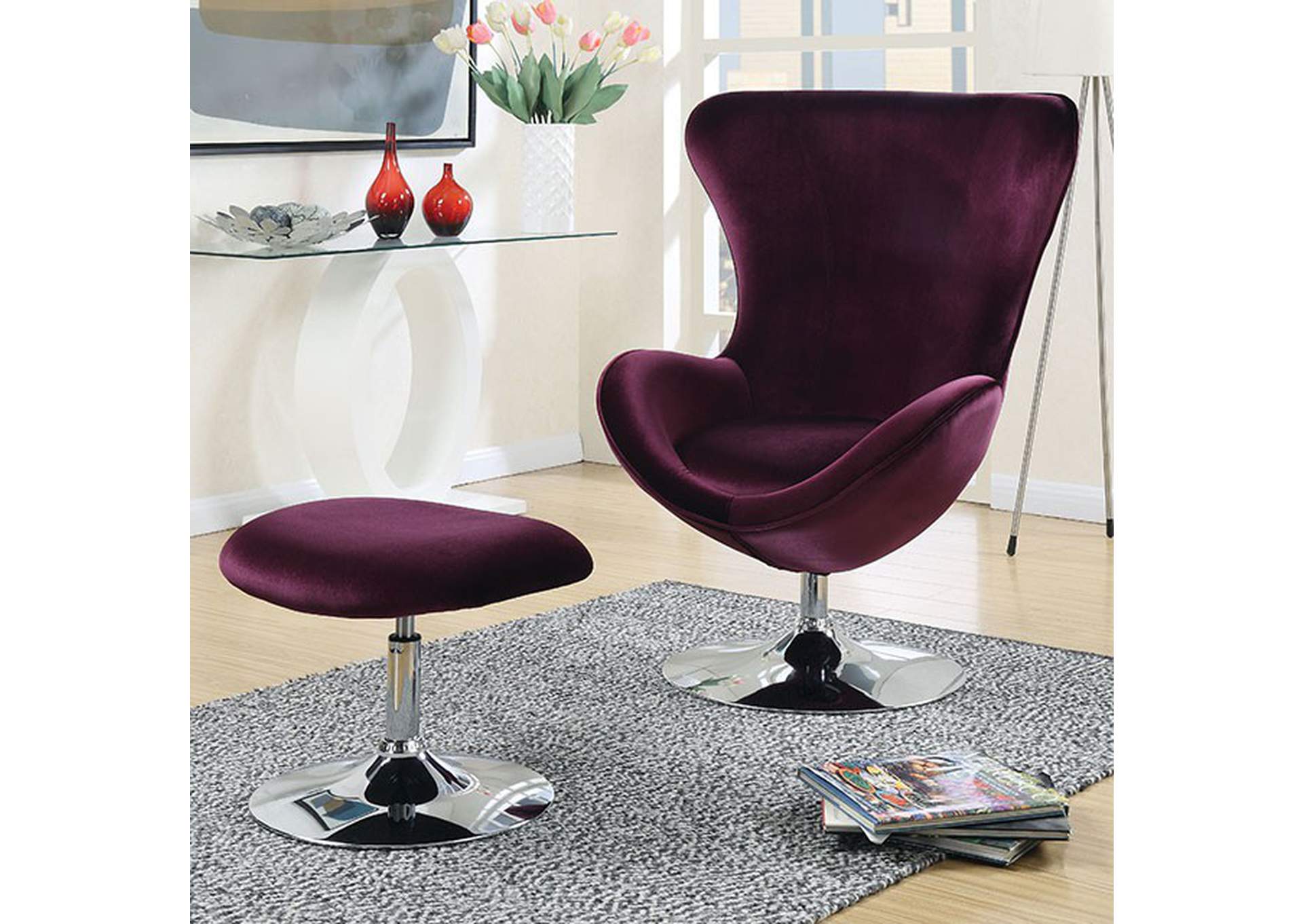 Eloise Chair w/ Ottoman