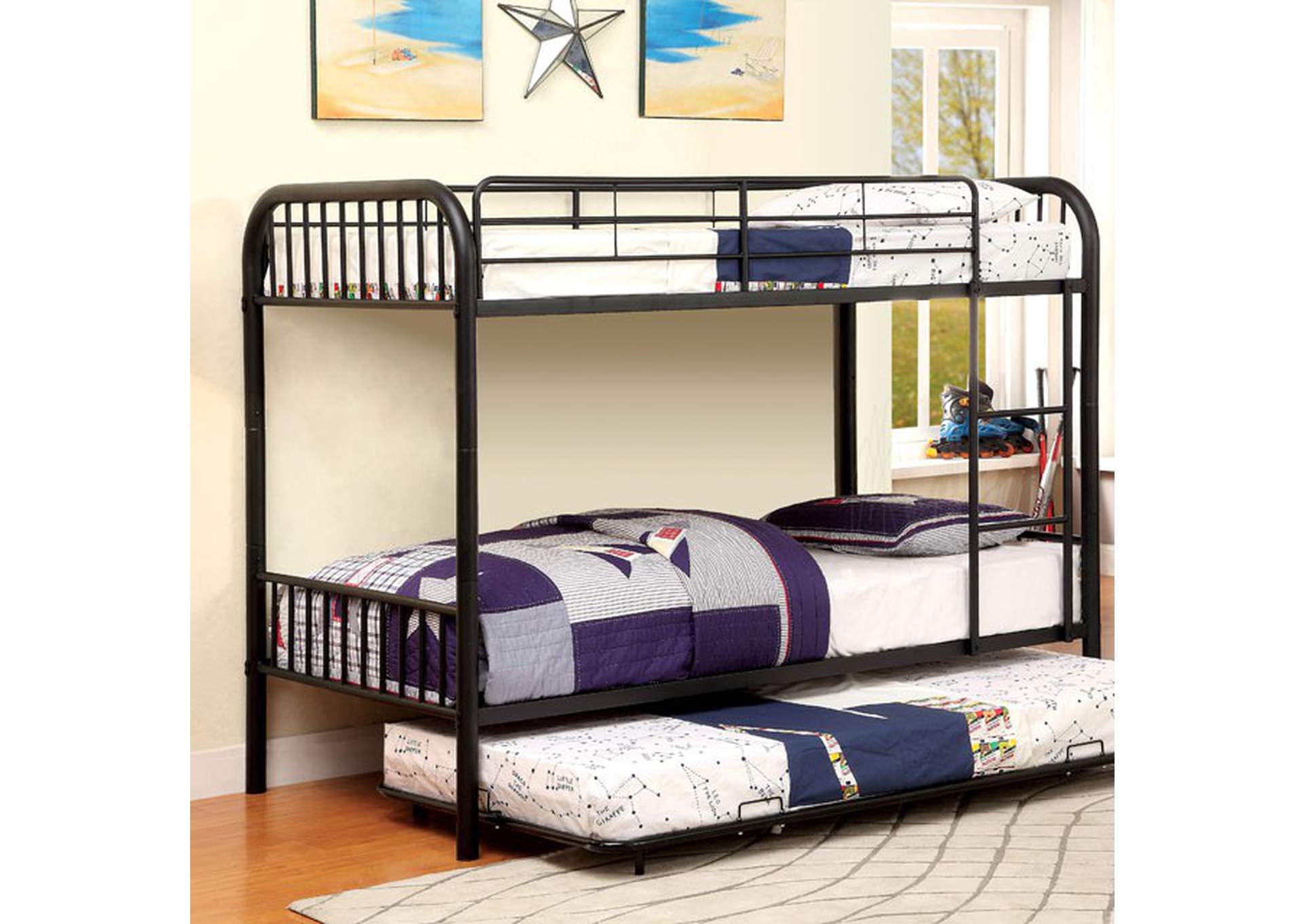 Rainbow Twin/Twin Bunk Bed