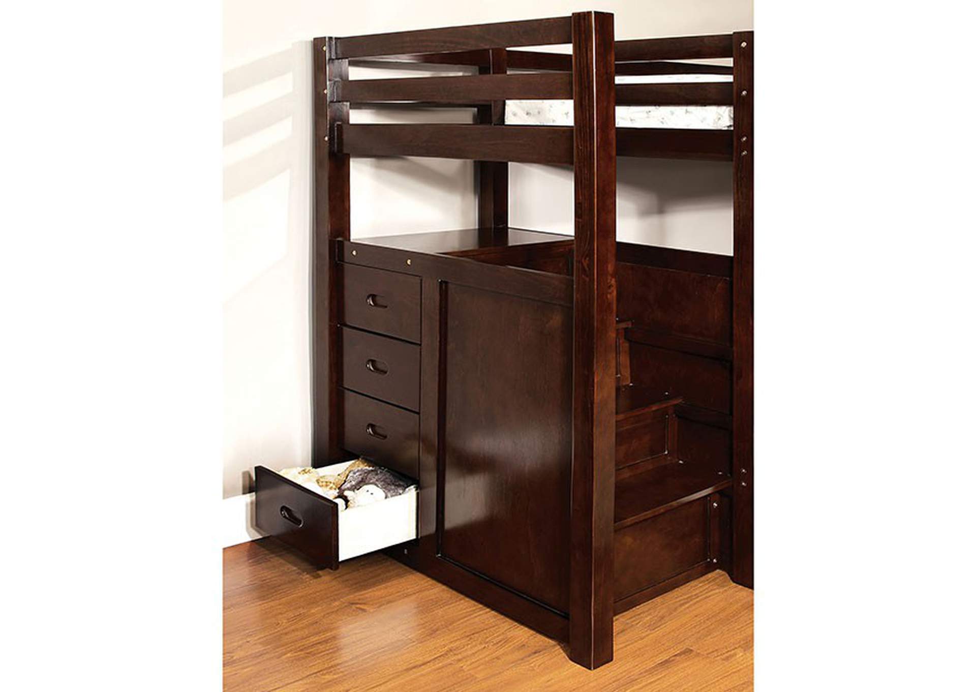 Pine Ridge Twin/Full Bunk Bed image 7