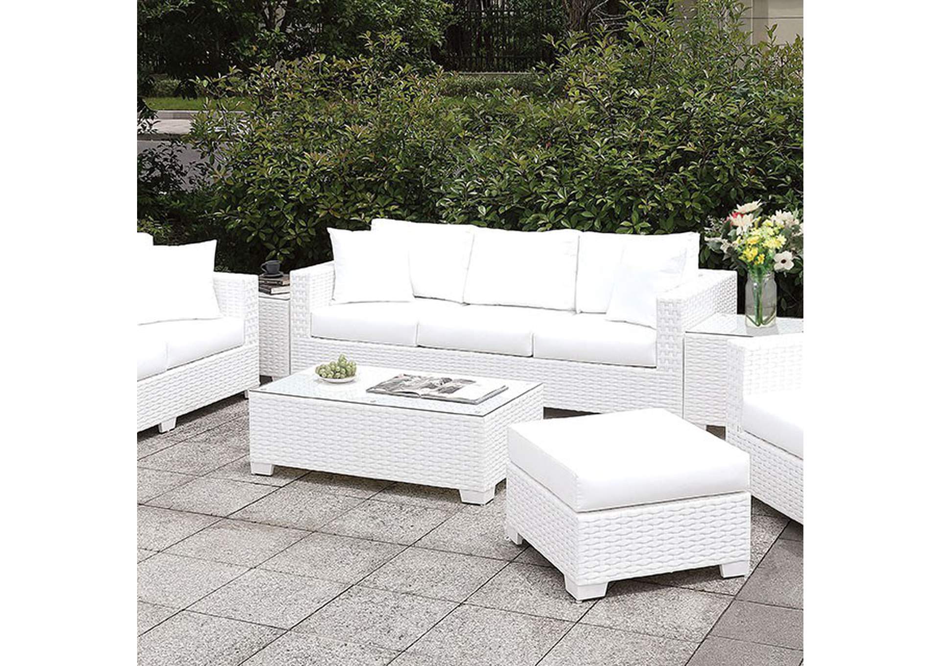 Somani 3 PC SET + Ottoman + BENCH + 2 End TableS