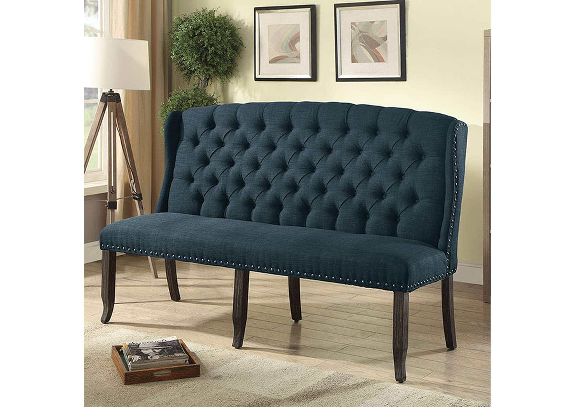 Sania 3-Seater Love Seat Bench image 1