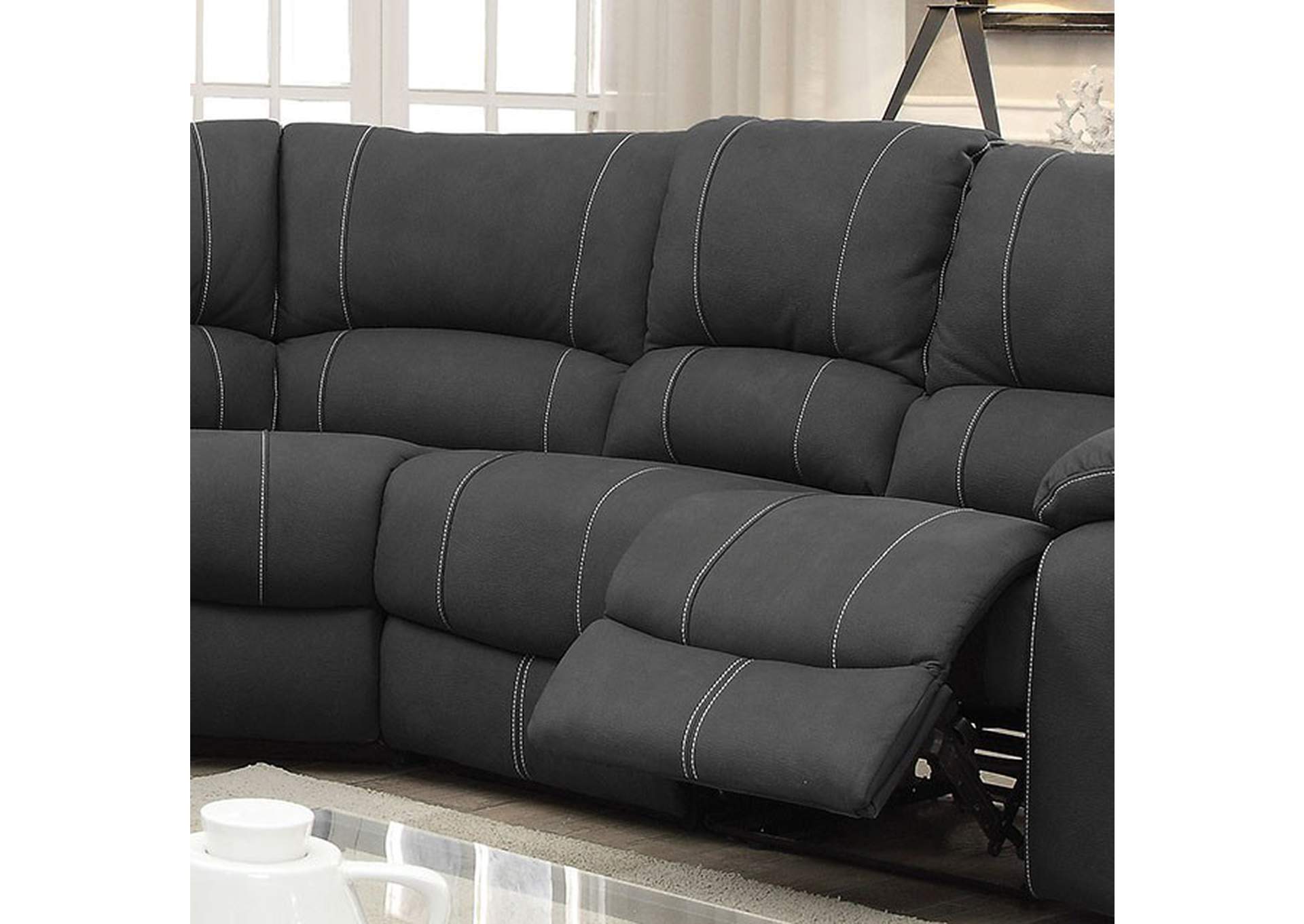 Monique Armless Chair w/ Drop Down Table image 1