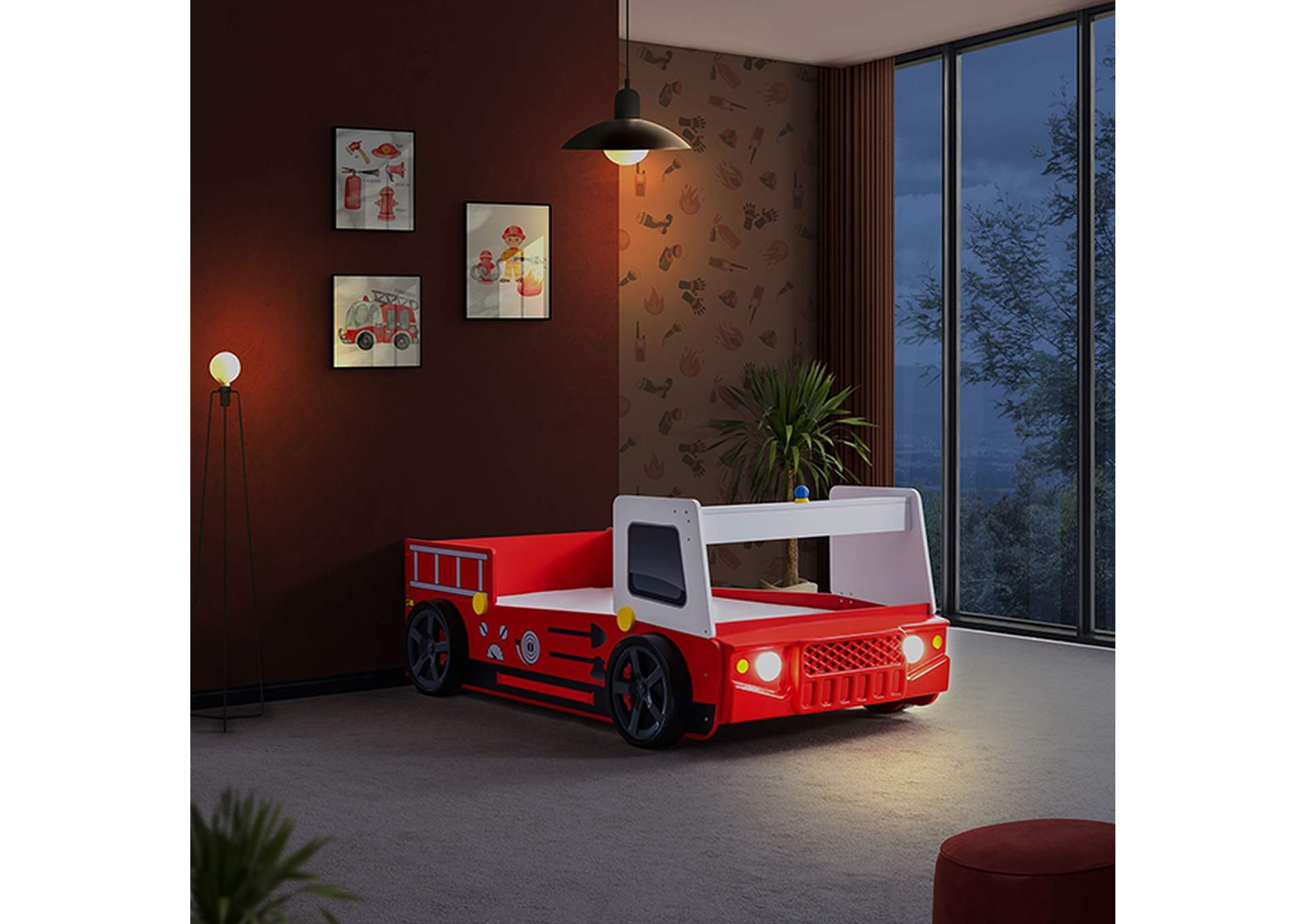 Firestall Twin Bed image 4