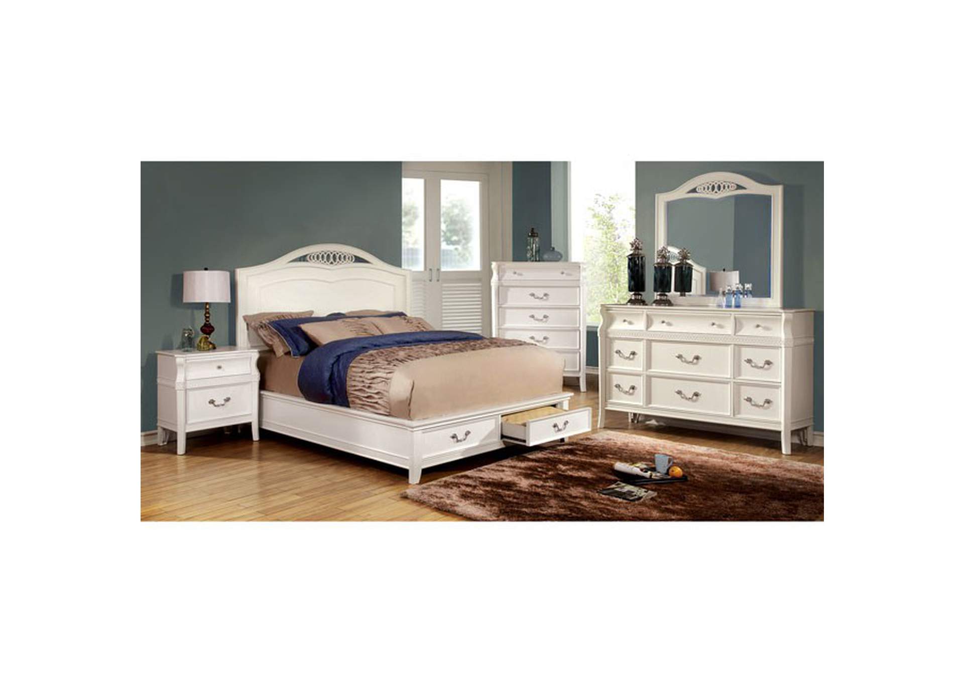 Elvas E.King Bed