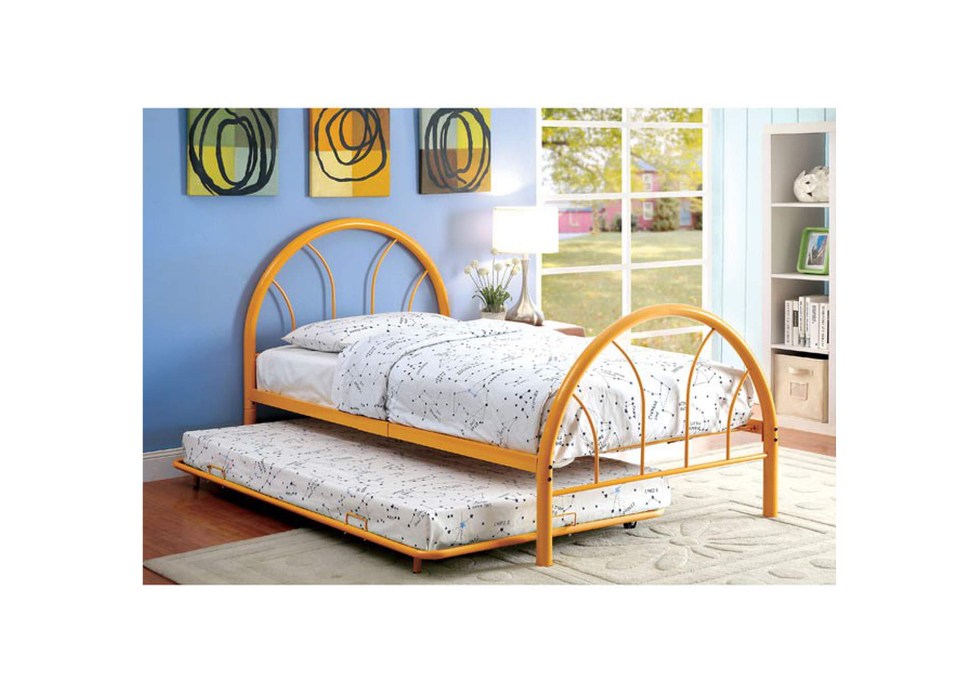 Rainbow Twin Bed