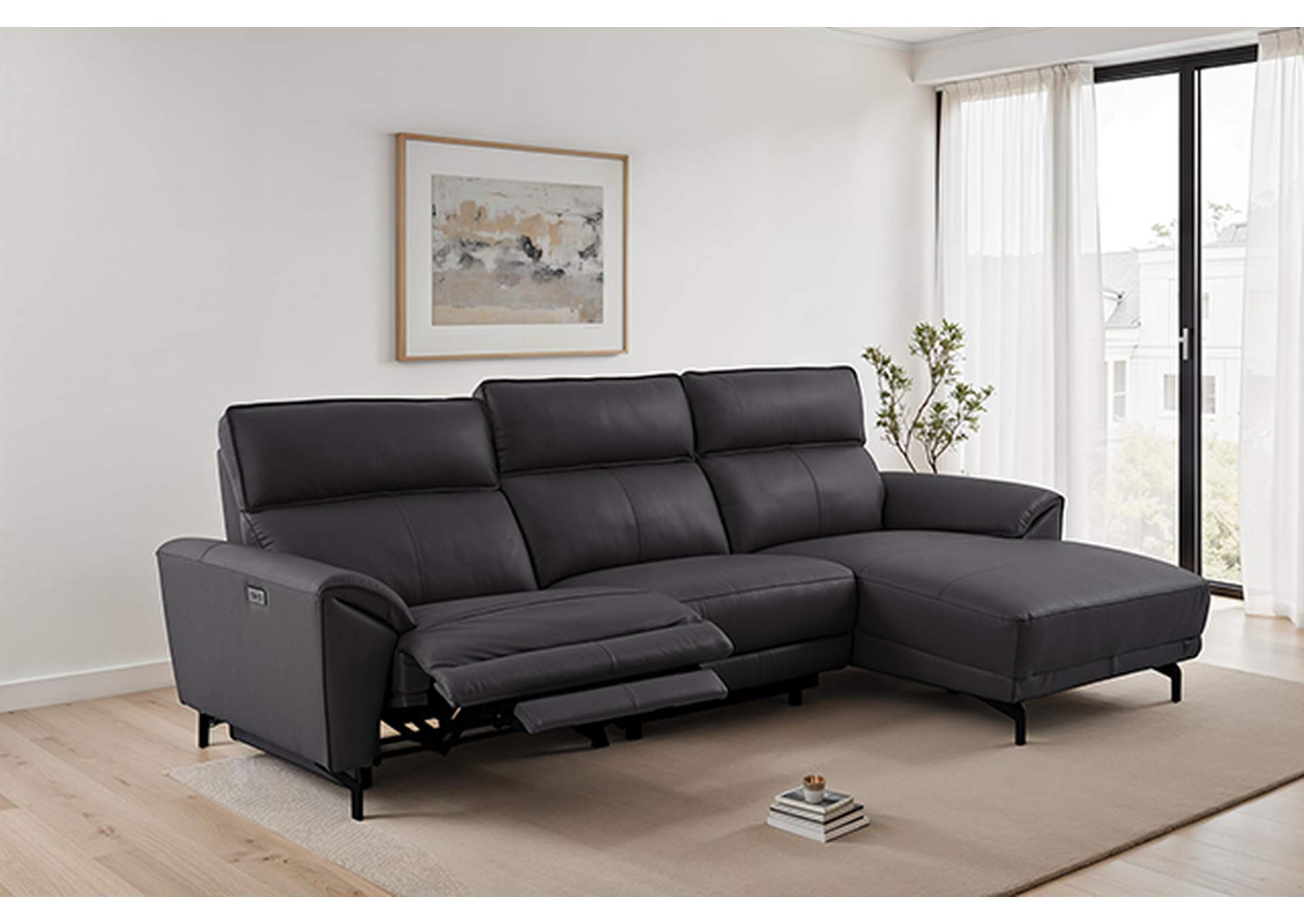 Theola Power Sectional, Right Chaise image 3