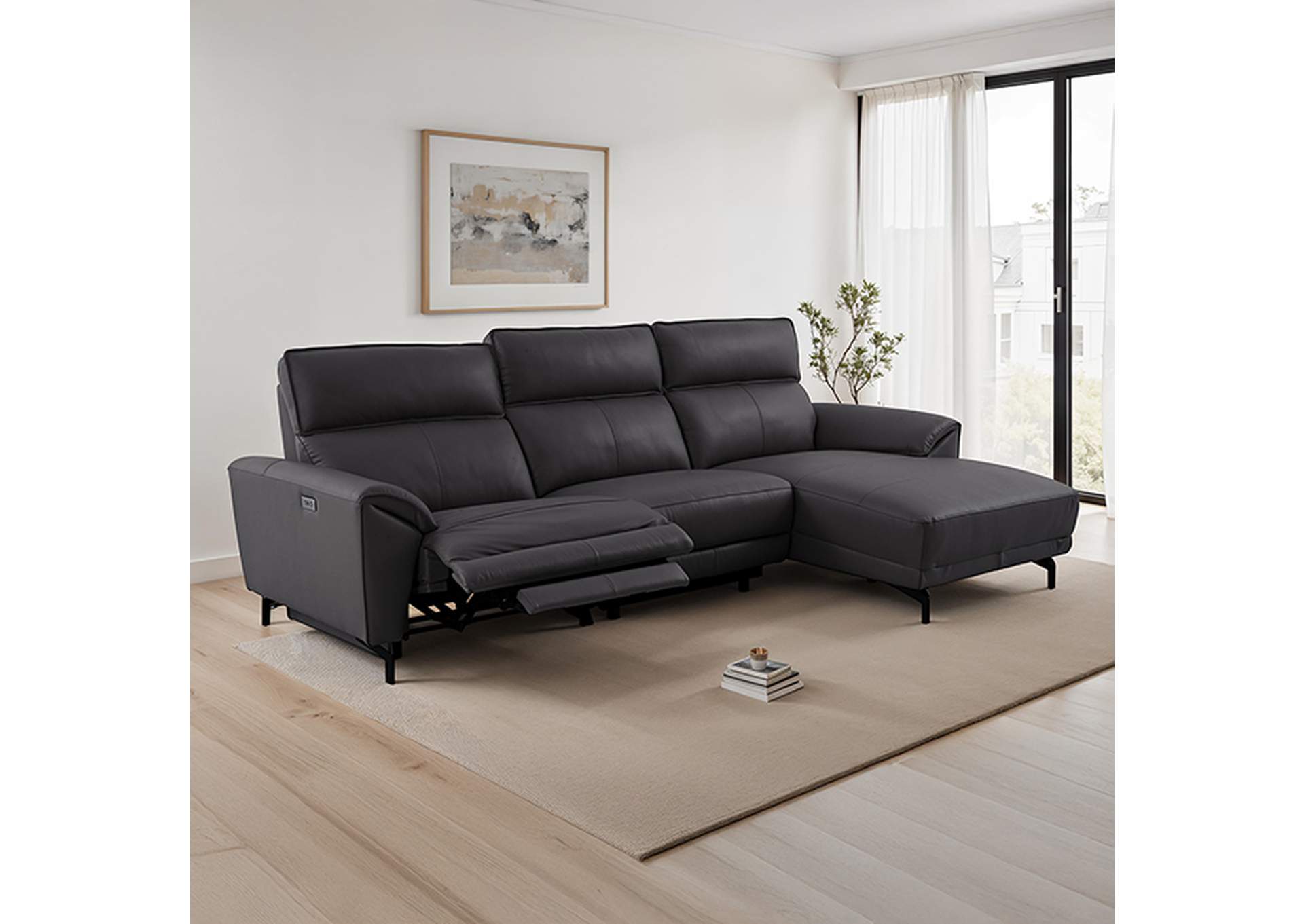 Theola Power Sectional, Right Chaise image 1