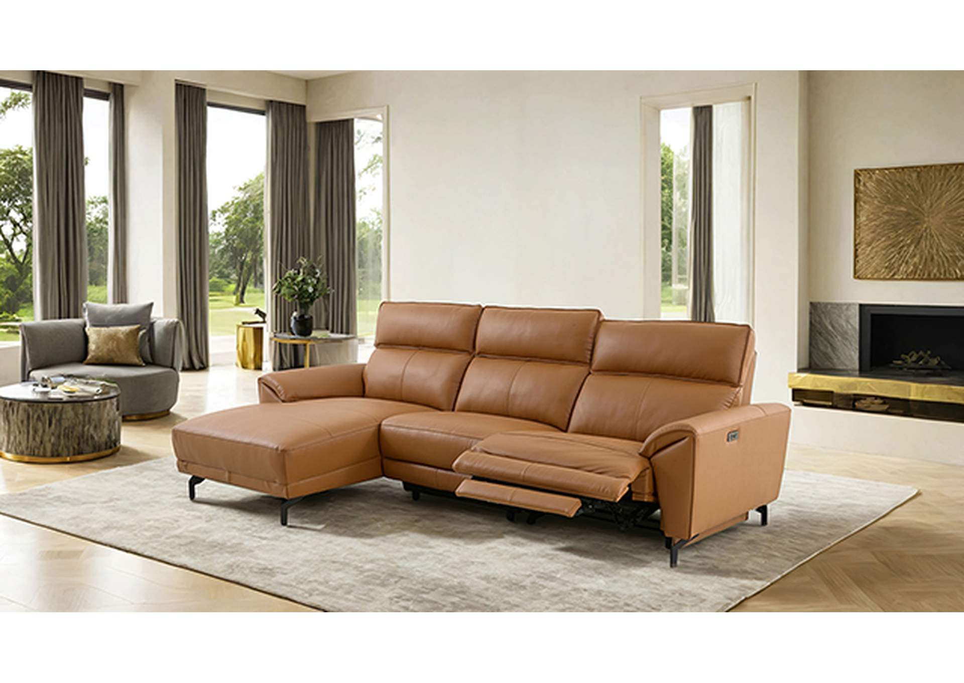 Theola Power Sectional, Left Chaise image 3