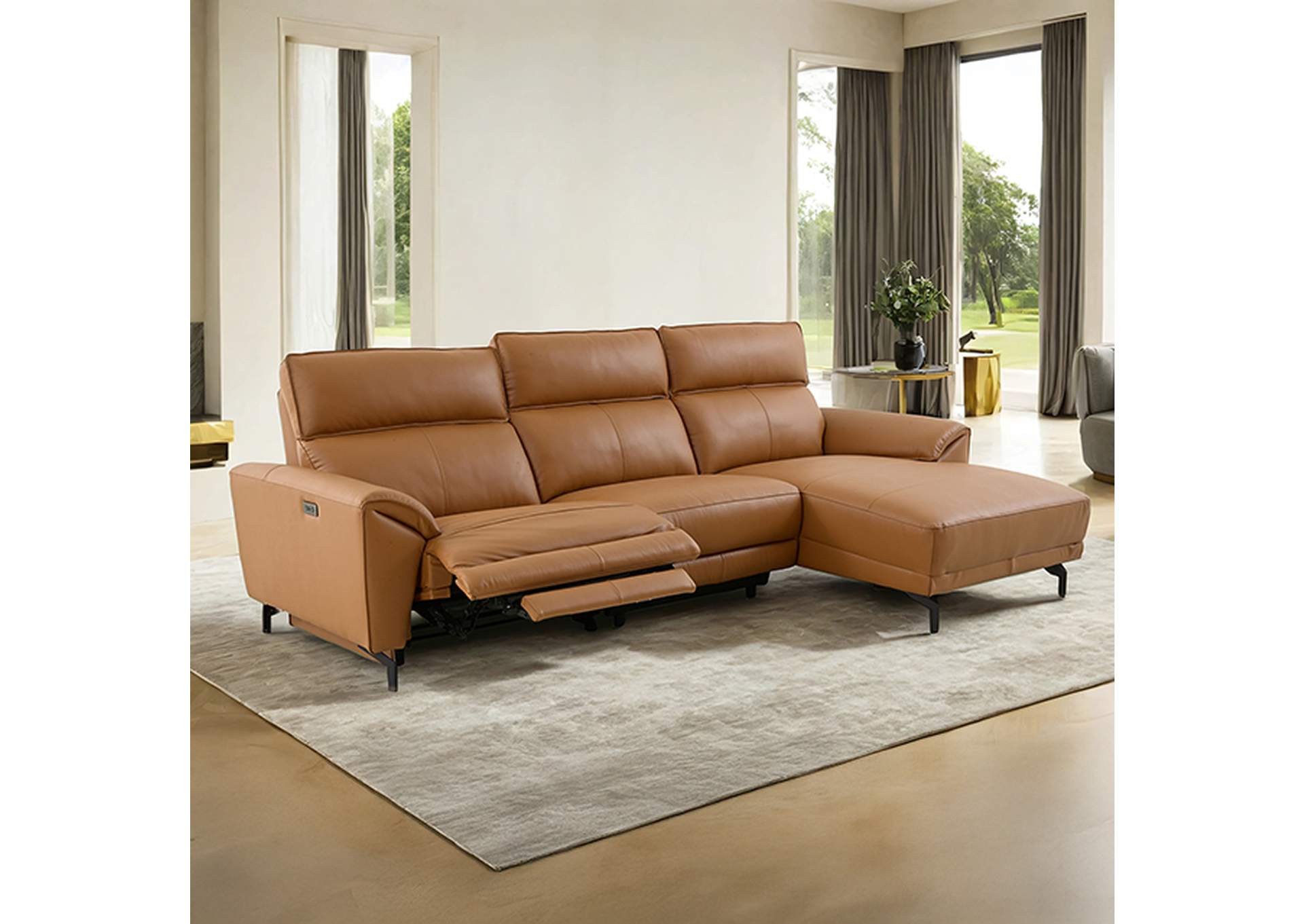 Theola Power Sectional, Right Chaise image 1
