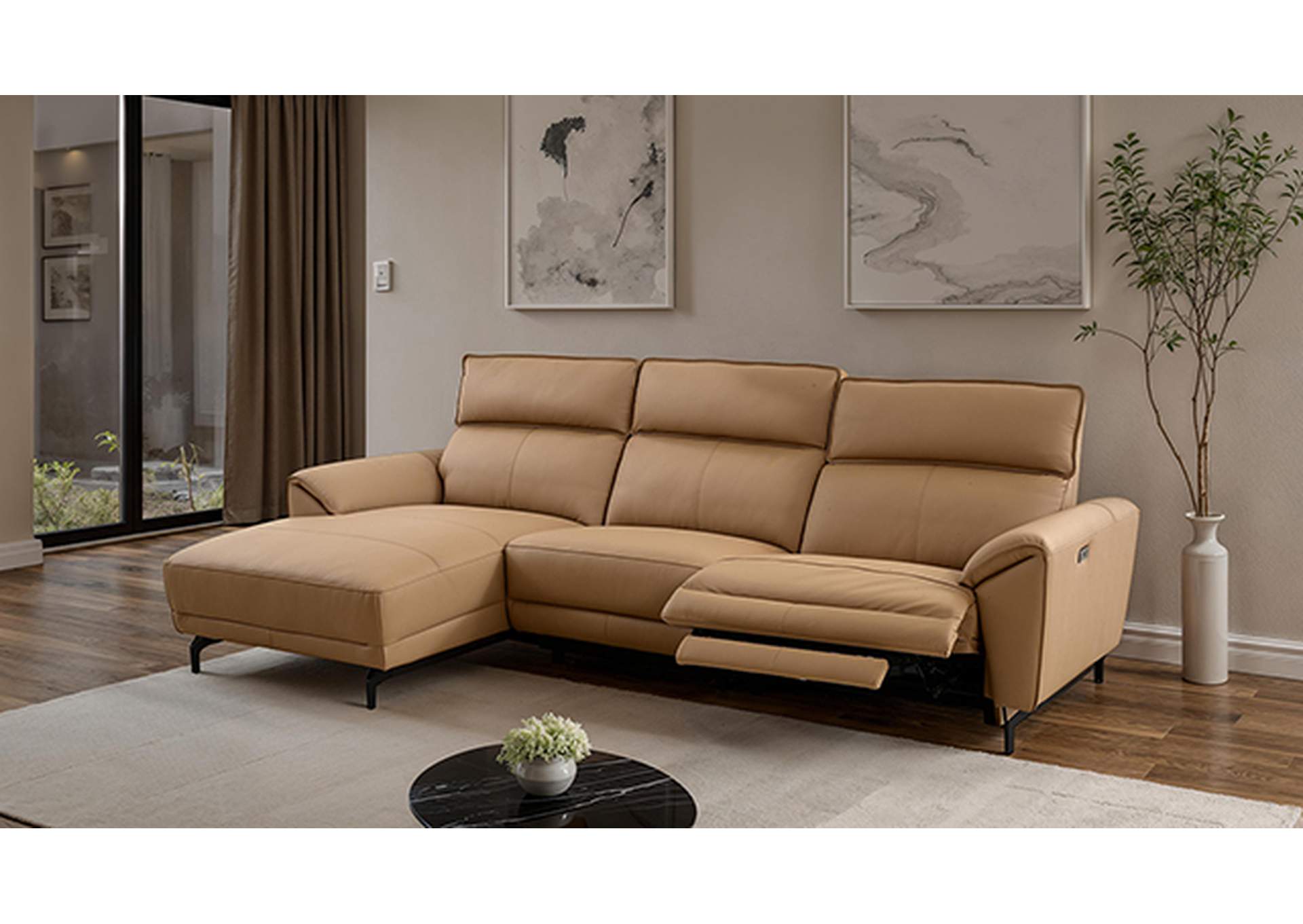Theola Power Sectional, Left Chaise image 3