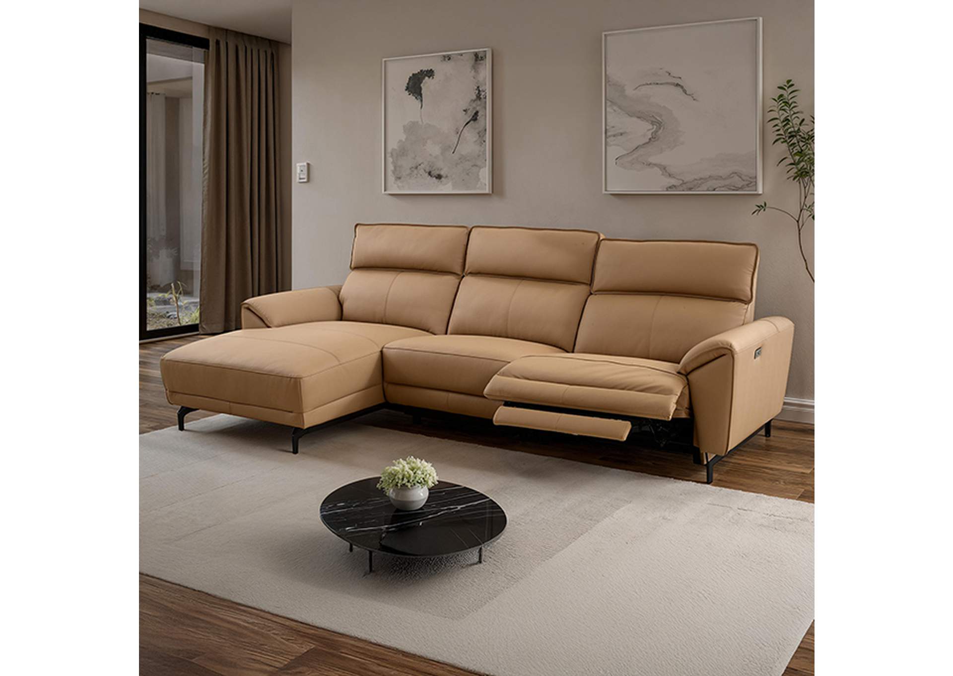 Theola Power Sectional, Left Chaise image 1