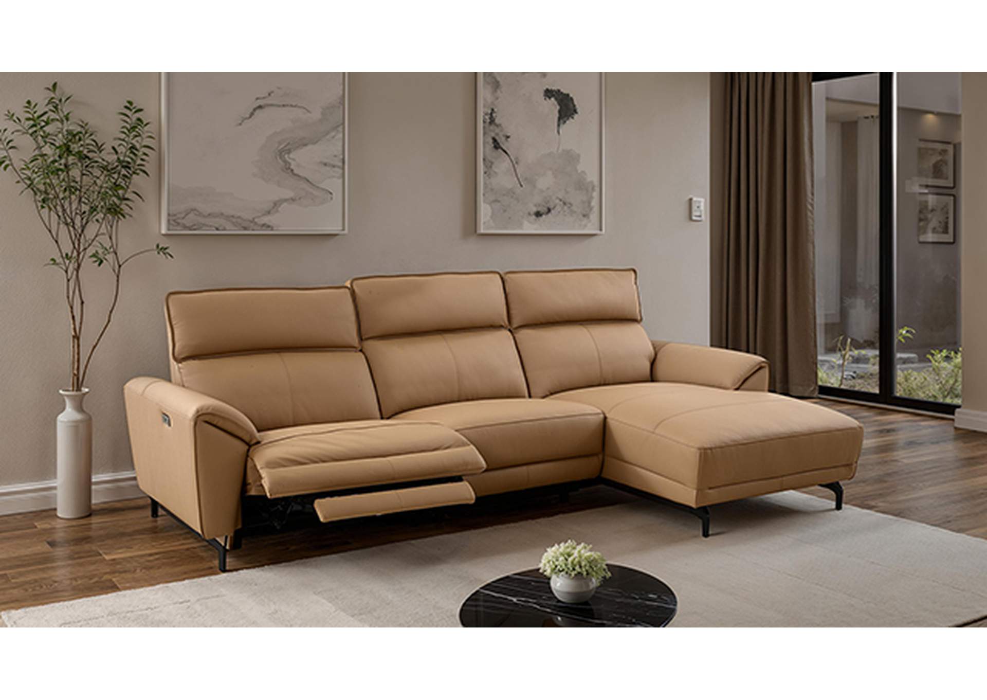 Theola Power Sectional, Right Chaise image 3