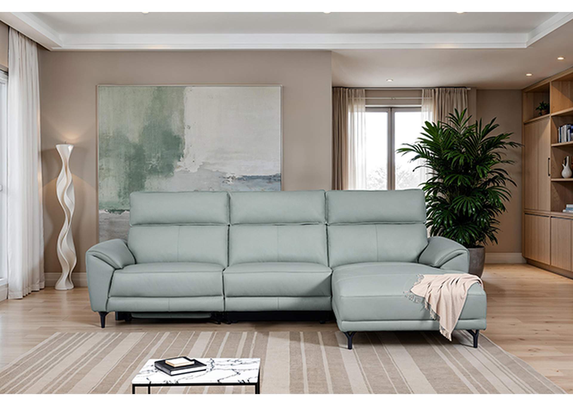 Theola Power Sectional, Right Chaise image 3