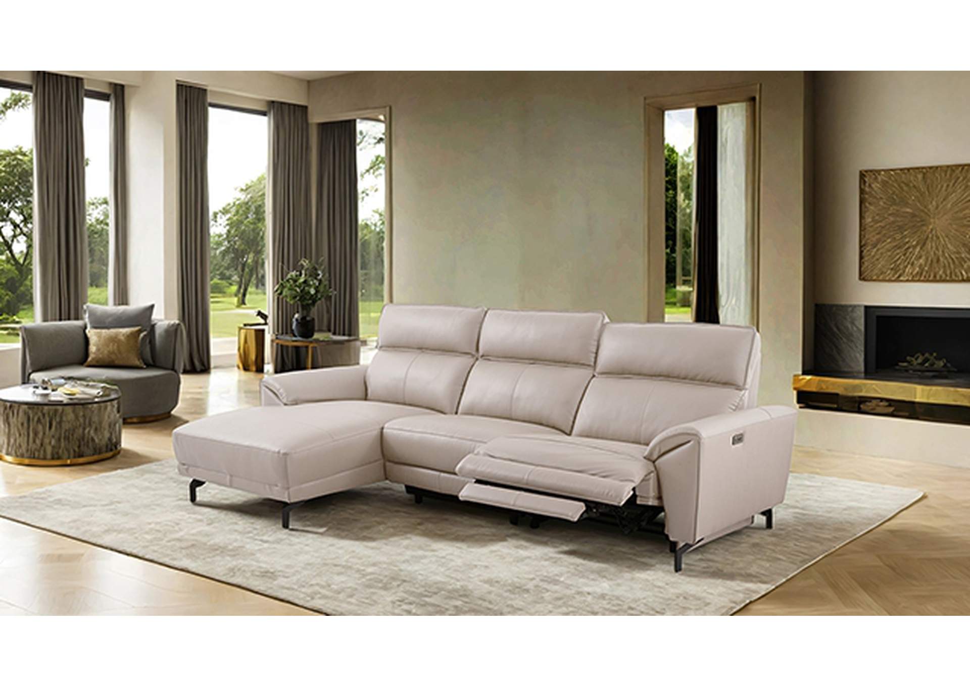 Theola Power Sectional, Left Chaise image 3