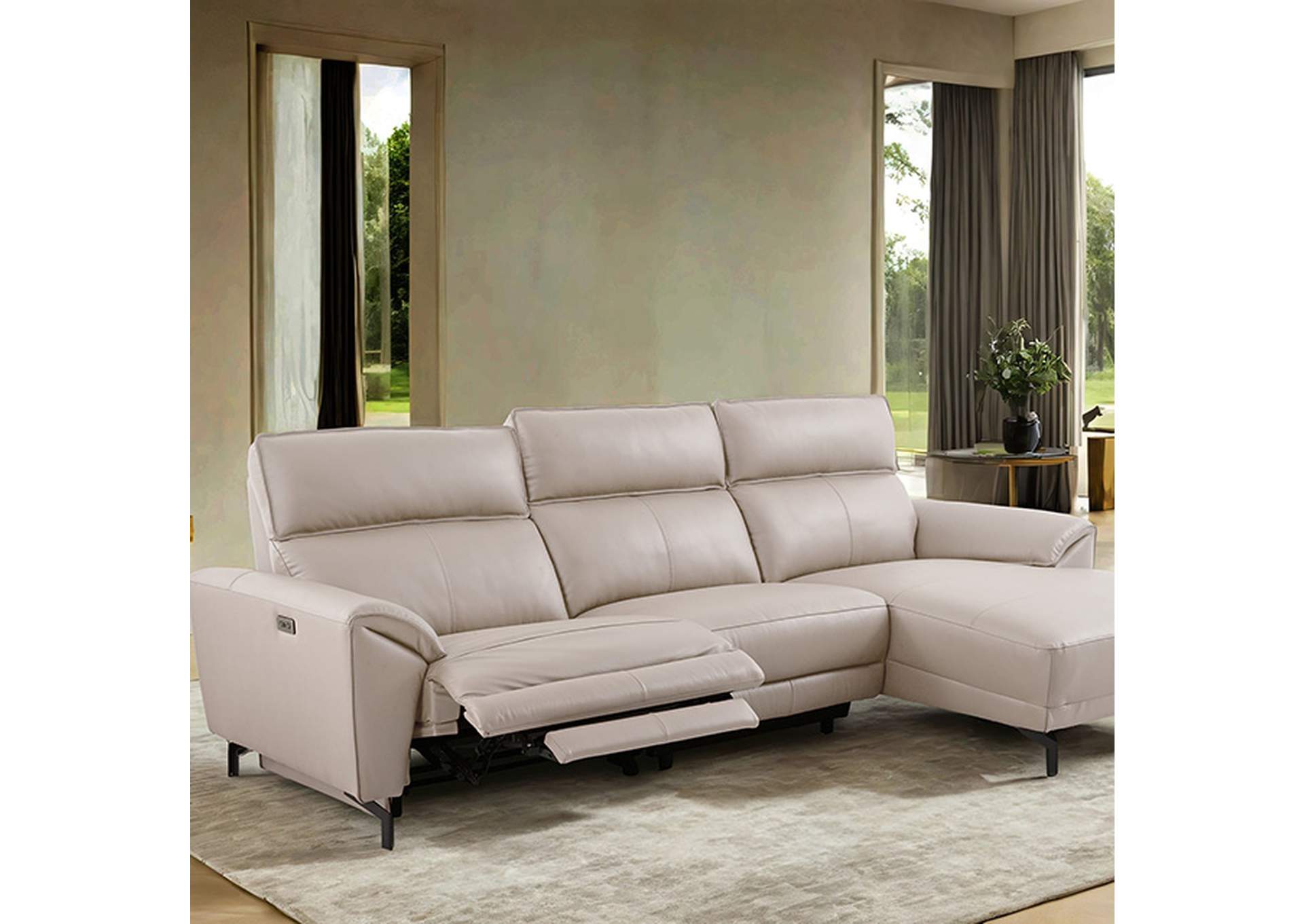 Theola Power Sectional, Right Chaise image 1